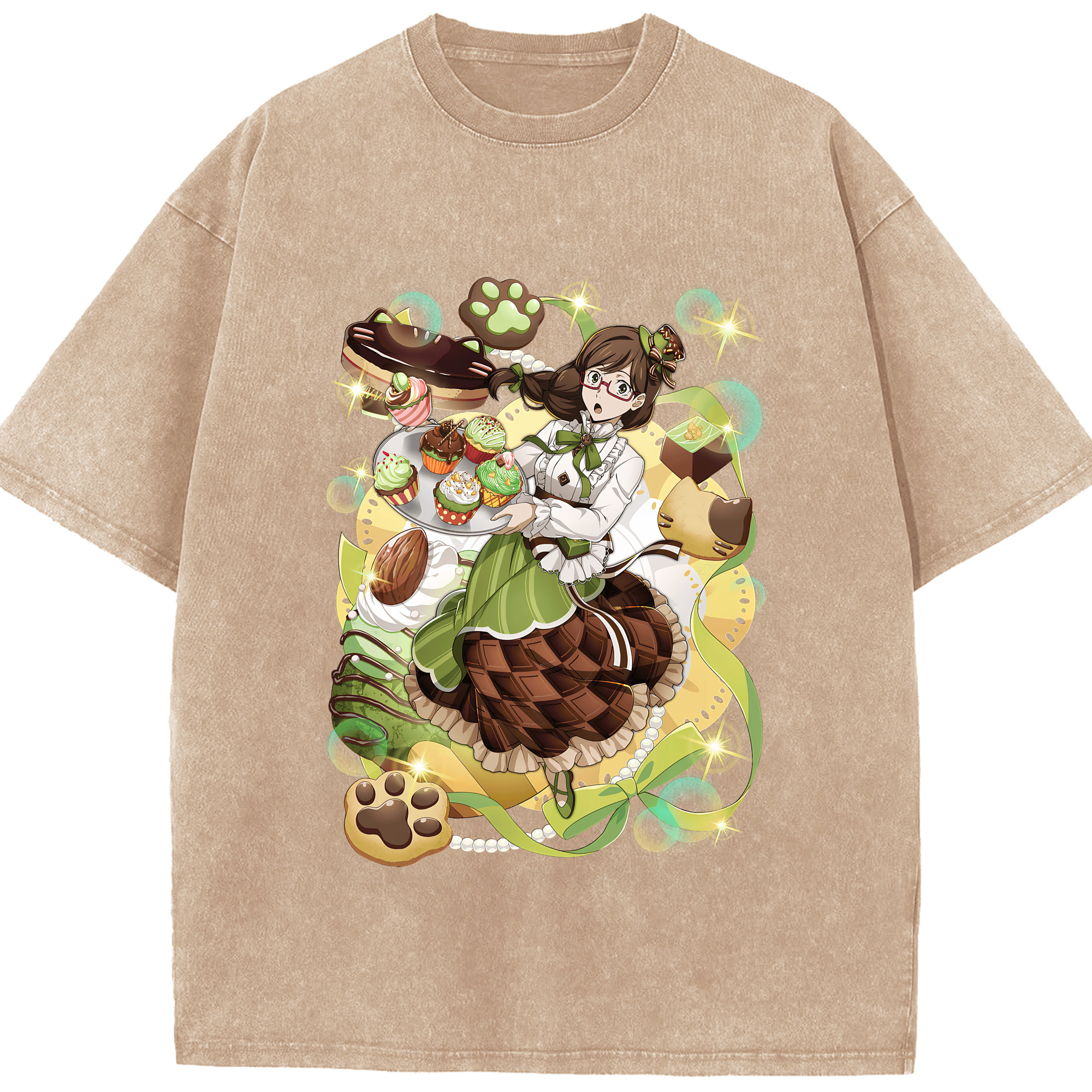 （画像用） 文豪ストレイドッグス Bungo Stray Dogs 綿100% ヴィンテージ風 半袖Tシャツ（フロントプリント）