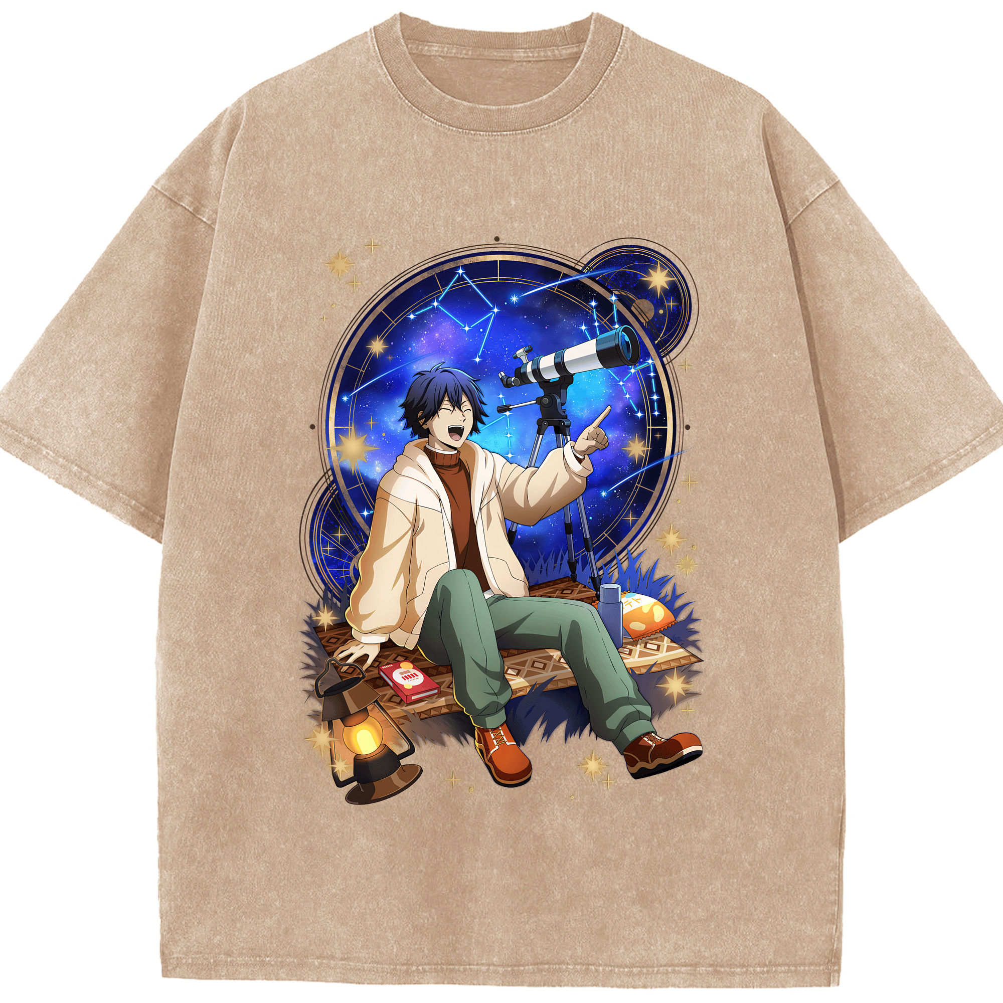 （画像用） 文豪ストレイドッグス Bungo Stray Dogs 綿100% ヴィンテージ風 半袖Tシャツ（フロントプリント）