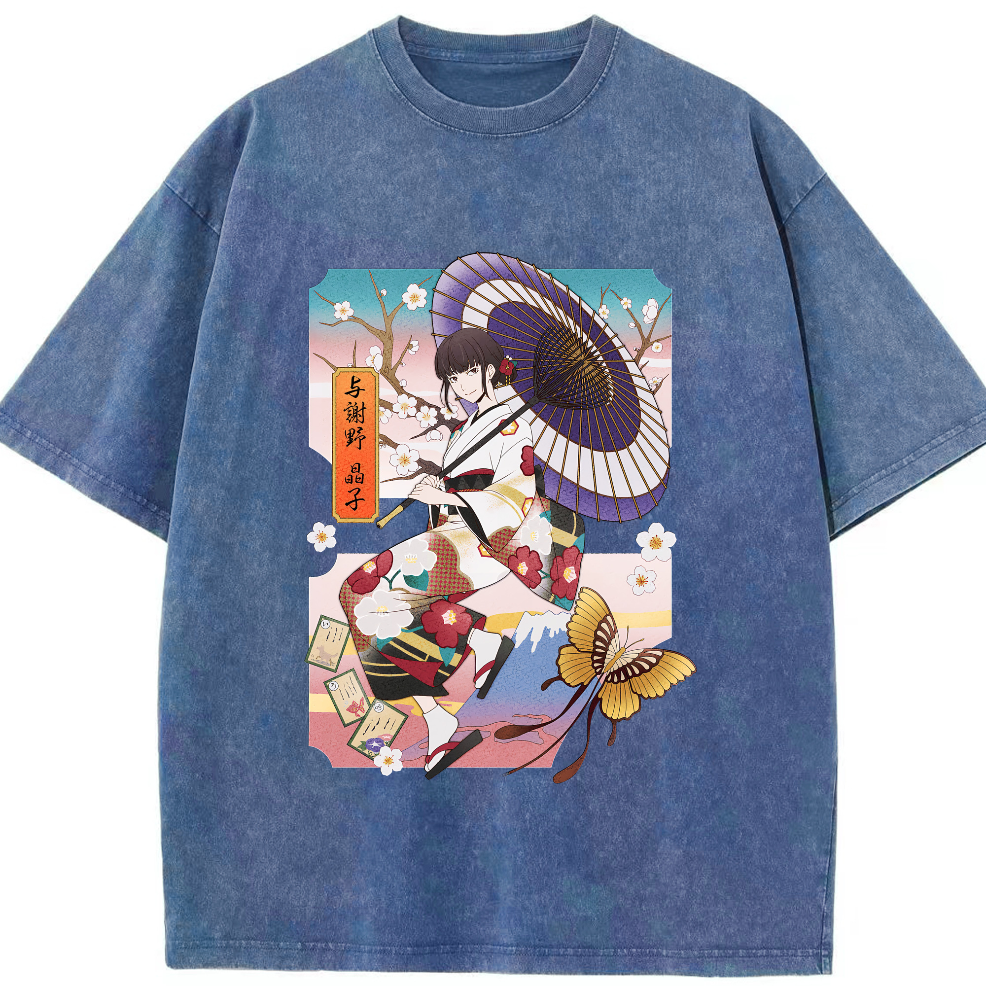 （画像用） 文豪ストレイドッグス Bungo Stray Dogs 綿100% ヴィンテージ風 半袖Tシャツ（フロントプリント）