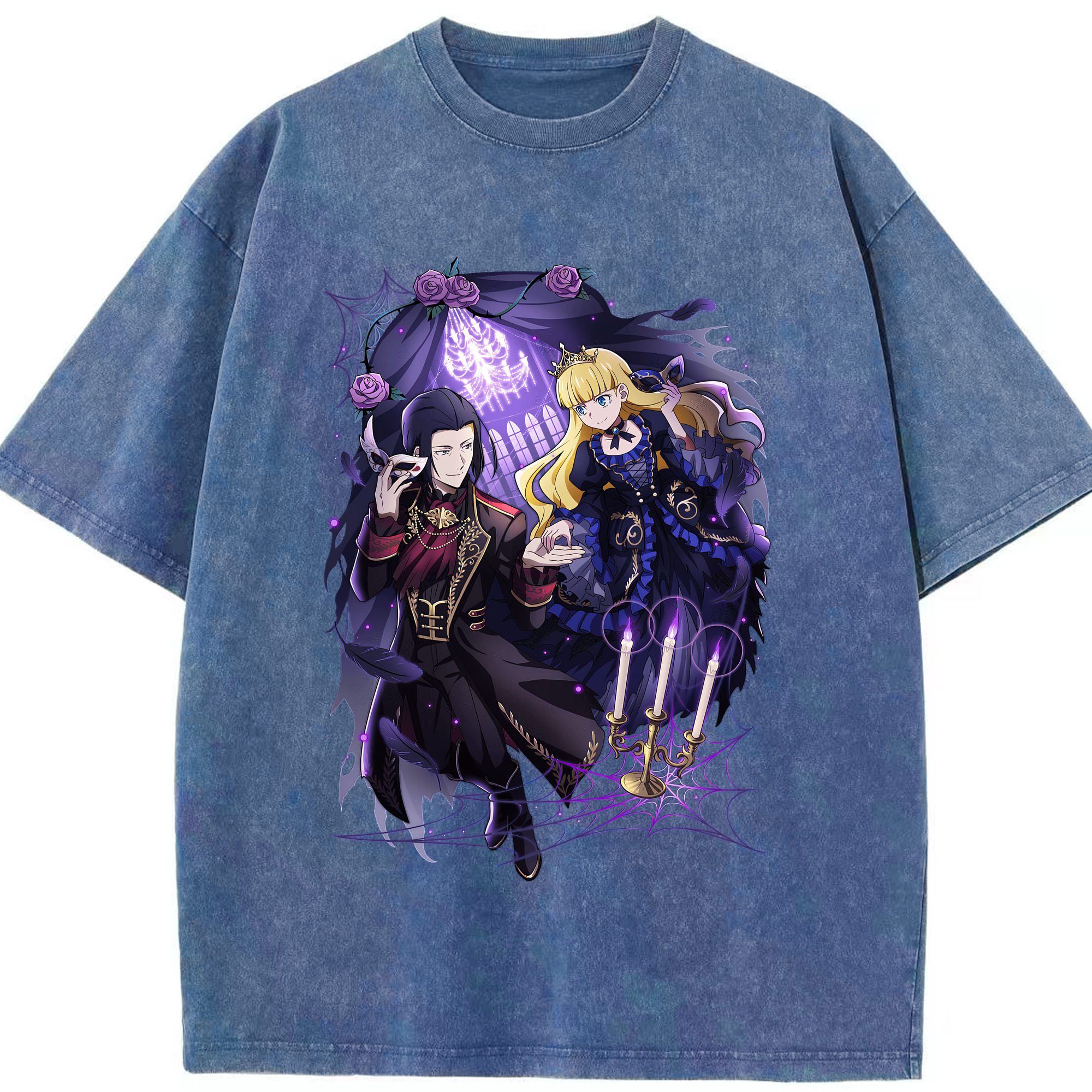 （画像用） 文豪ストレイドッグス Bungo Stray Dogs 綿100% ヴィンテージ風 半袖Tシャツ（フロントプリント）