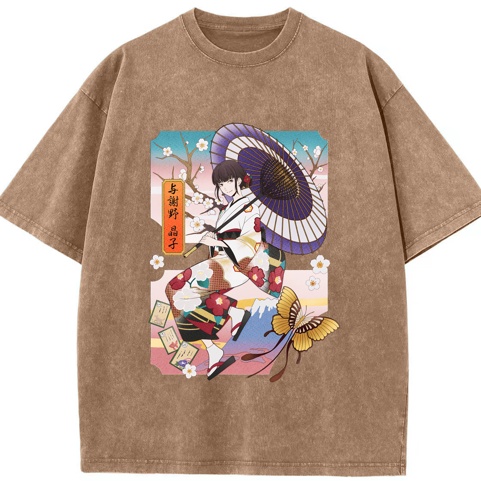 （画像用） 文豪ストレイドッグス Bungo Stray Dogs 綿100% ヴィンテージ風 半袖Tシャツ（フロントプリント）