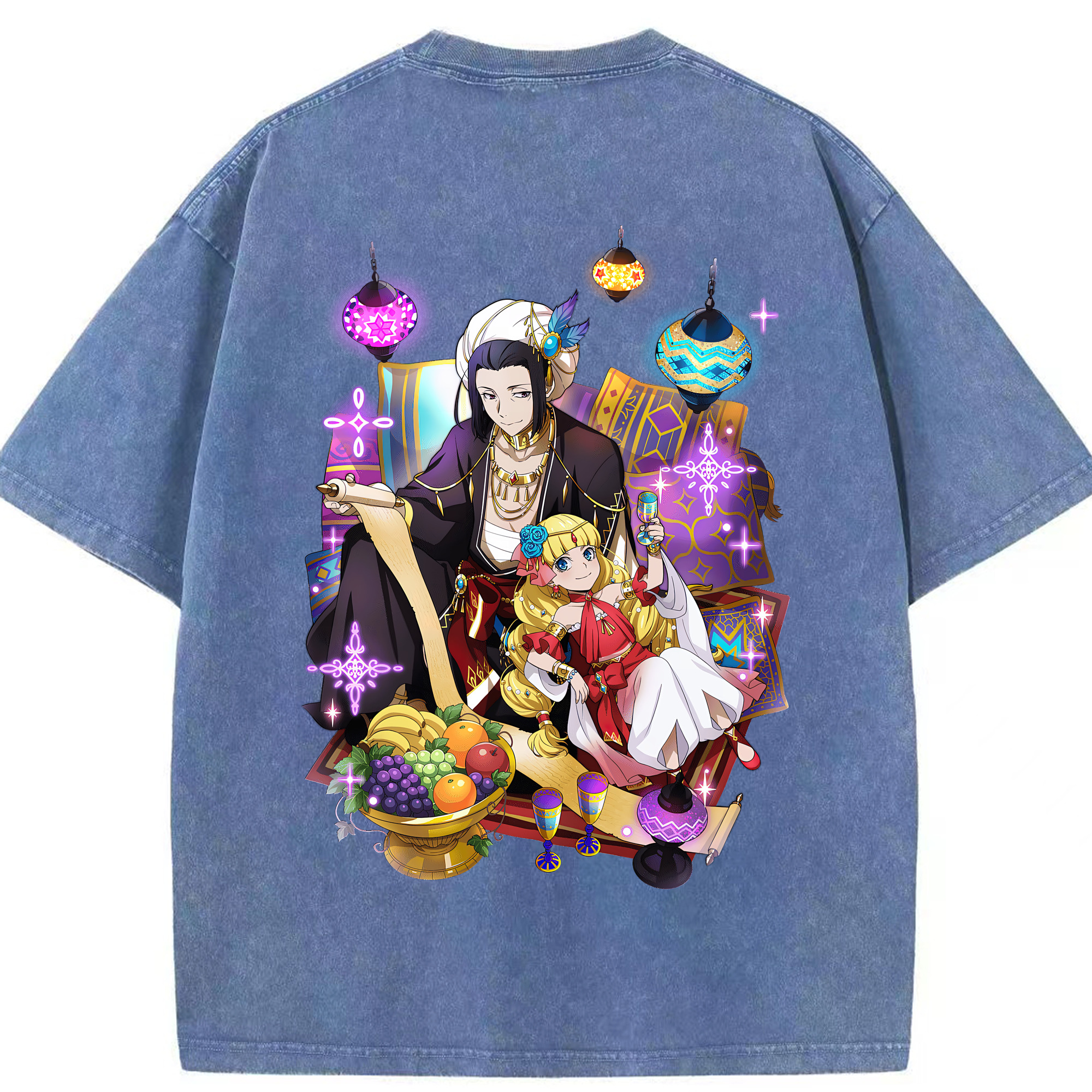 （画像用） 文豪ストレイドッグス Bungo Stray Dogs 綿100% ヴィンテージ風 半袖Tシャツ（背面プリント）