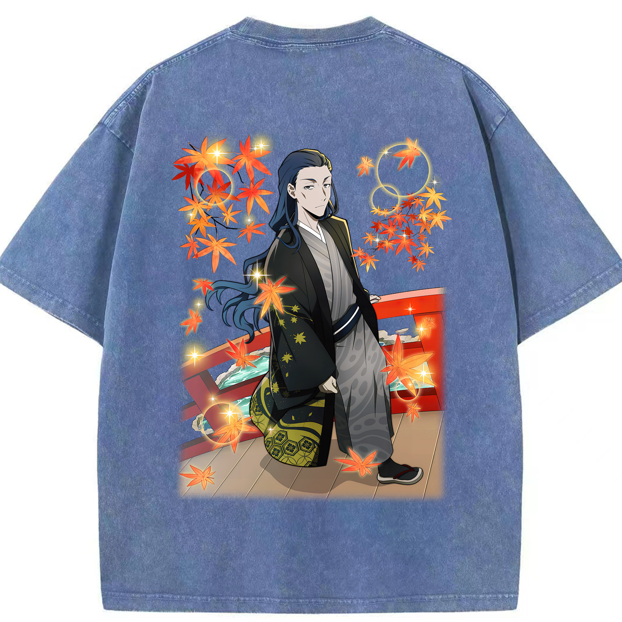 （画像用） 文豪ストレイドッグス Bungo Stray Dogs 綿100% ヴィンテージ風 半袖Tシャツ（背面プリント）