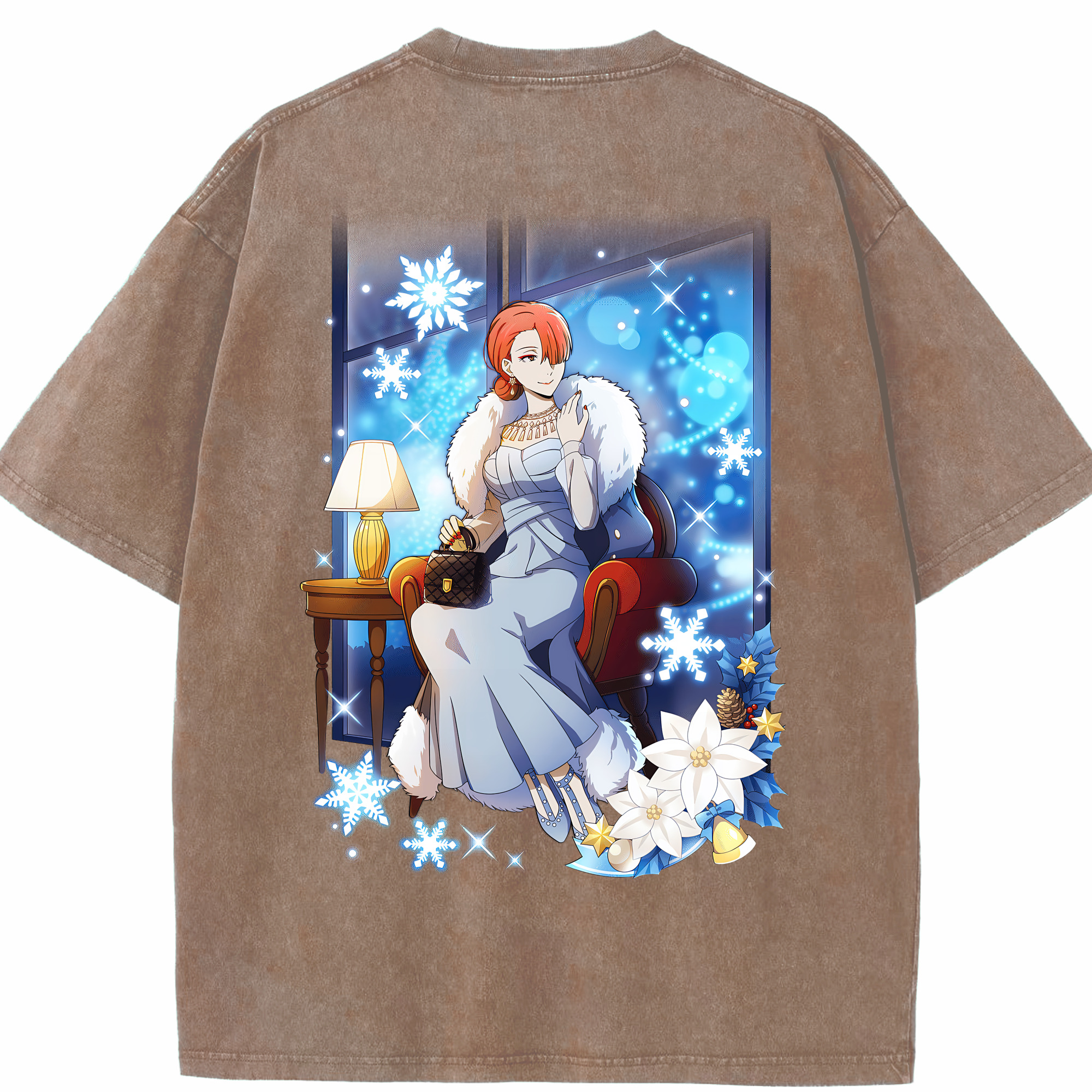 （画像用） 文豪ストレイドッグス Bungo Stray Dogs 綿100% ヴィンテージ風 半袖Tシャツ（背面プリント）