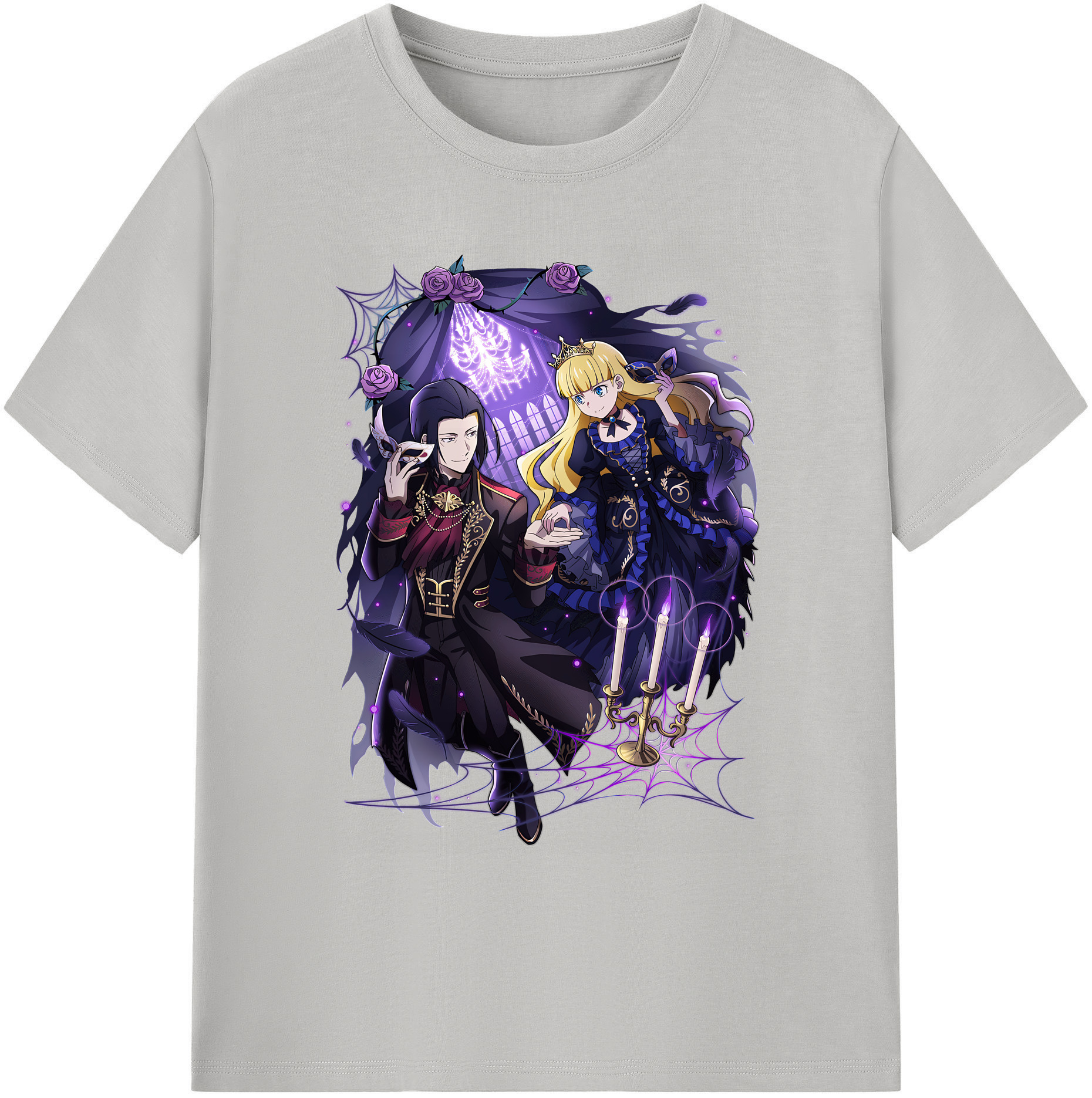 （画像用） 文豪ストレイドッグス Bungo Stray Dogs 綿100％ メンズ半袖Tシャツ｜肌触りやわらか＆通気性
