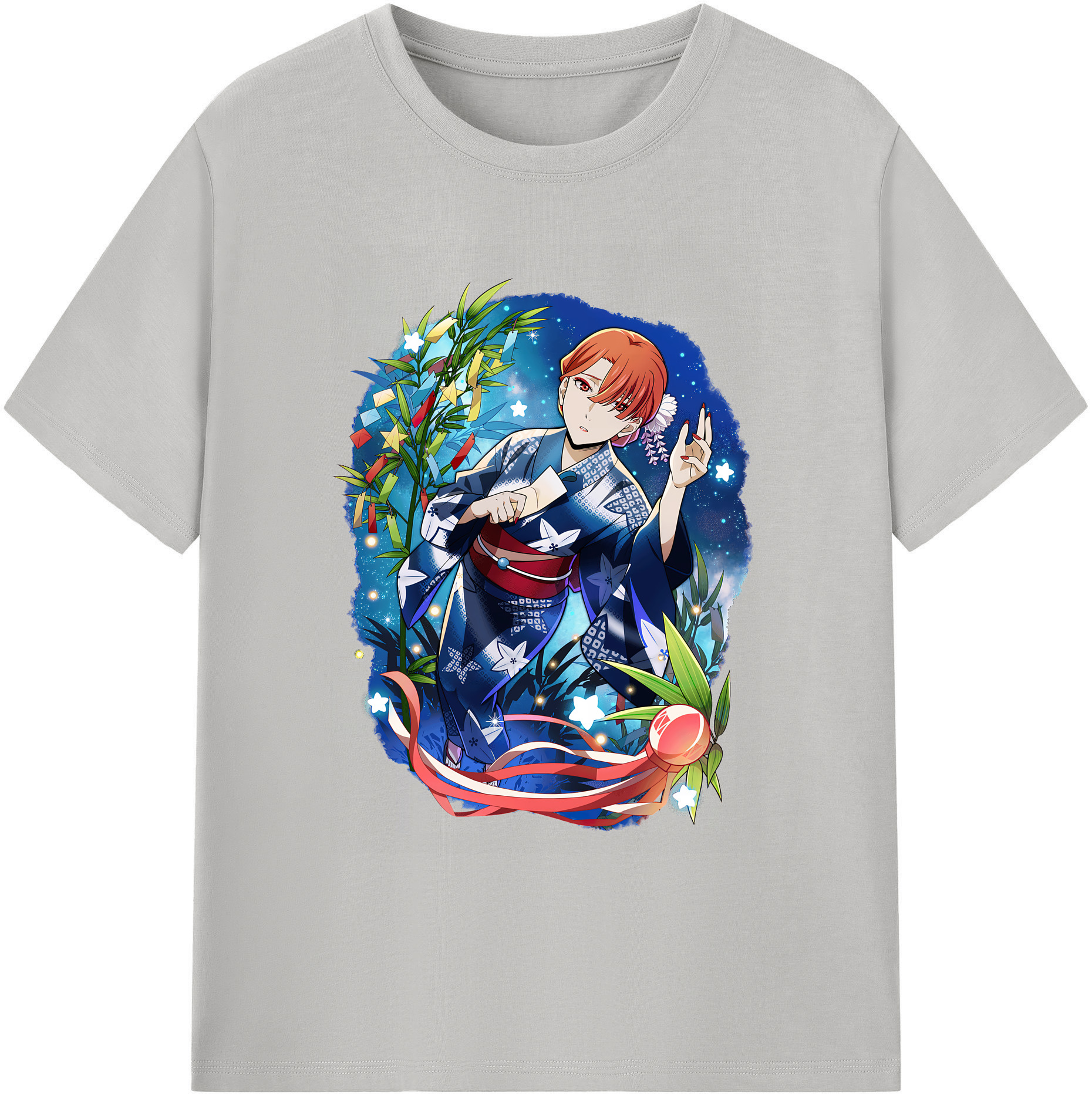 （画像用） 文豪ストレイドッグス Bungo Stray Dogs 綿100％ メンズ半袖Tシャツ｜肌触りやわらか＆通気性