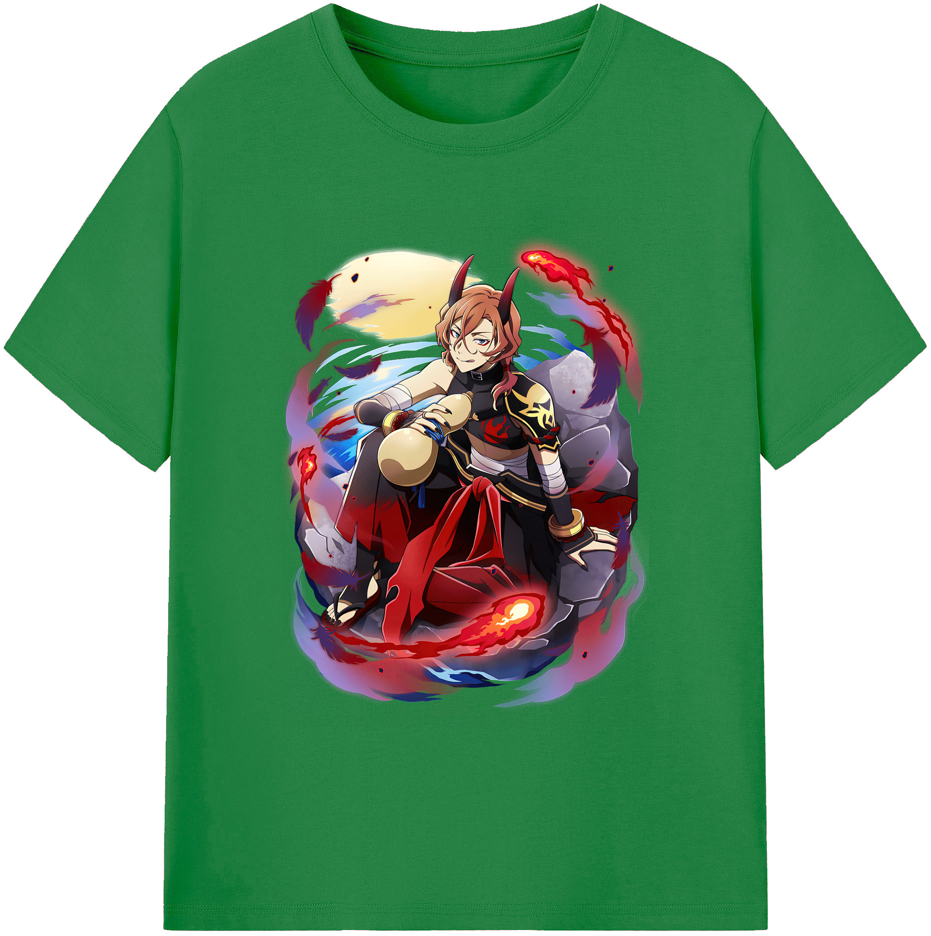 （画像用） 文豪ストレイドッグス Bungo Stray Dogs 綿100％ メンズ半袖Tシャツ｜肌触りやわらか＆通気性