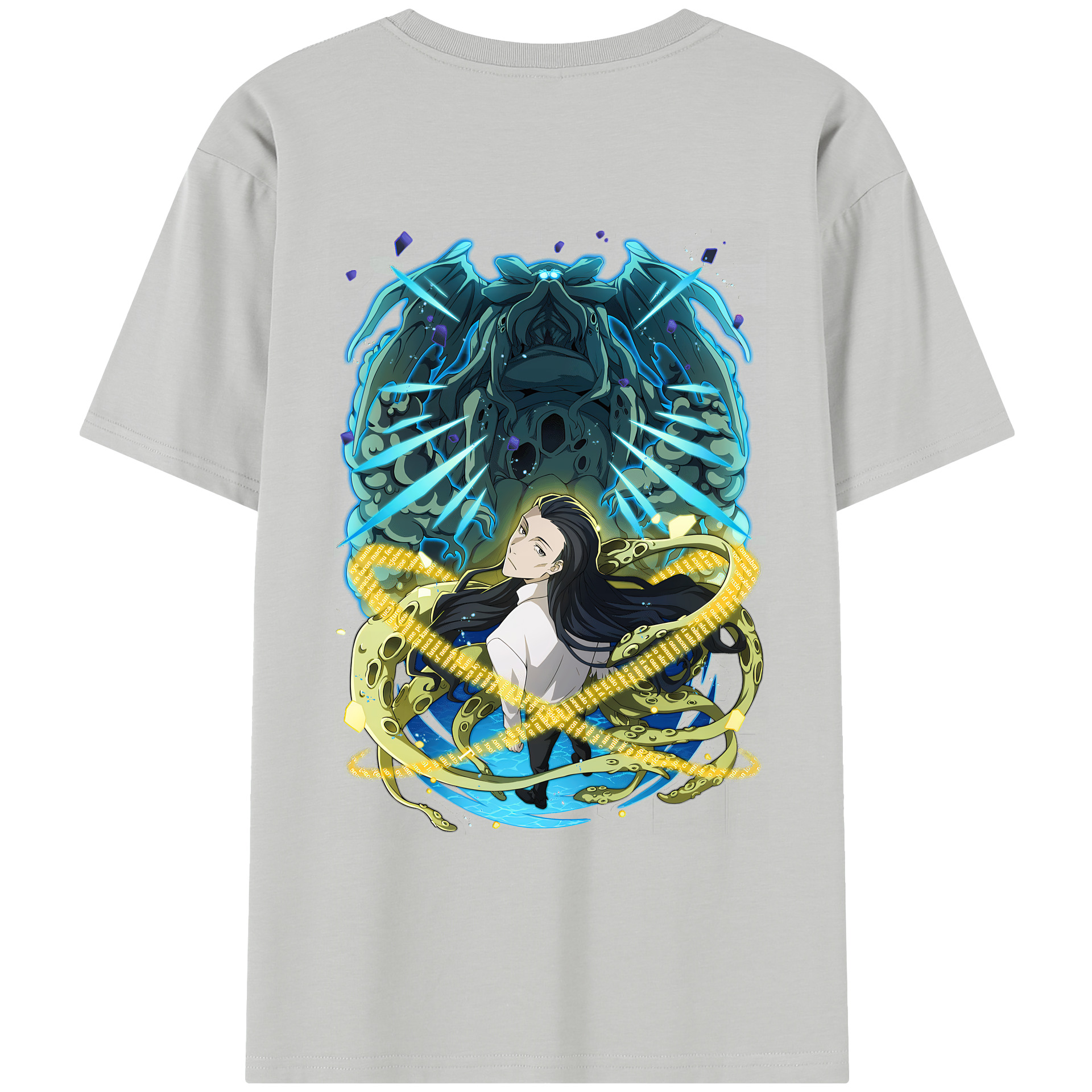 （画像用） 文豪ストレイドッグス Bungo Stray Dogs レディース半袖Tシャツ(バックプリント)