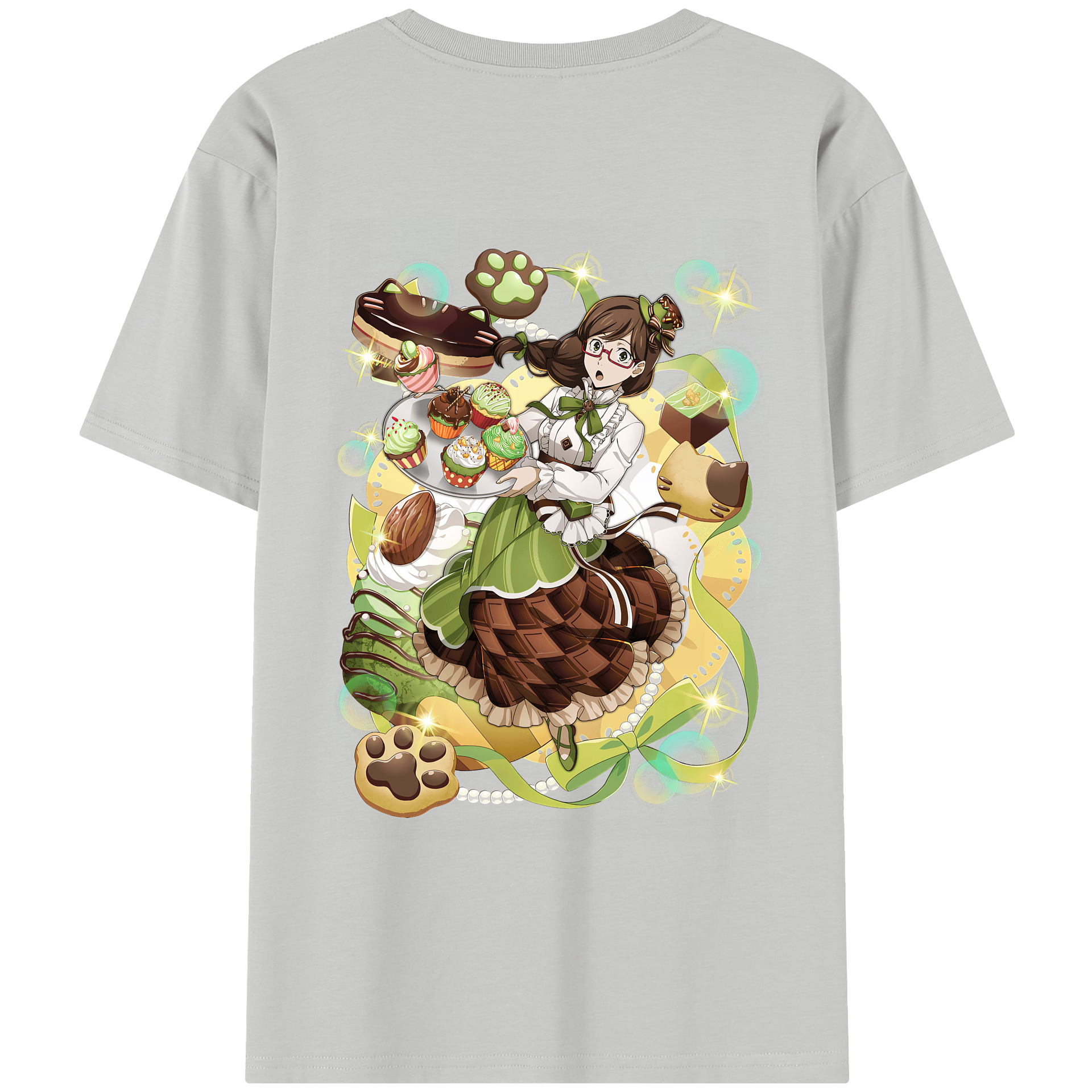 （画像用） 文豪ストレイドッグス Bungo Stray Dogs レディース半袖Tシャツ(バックプリント)