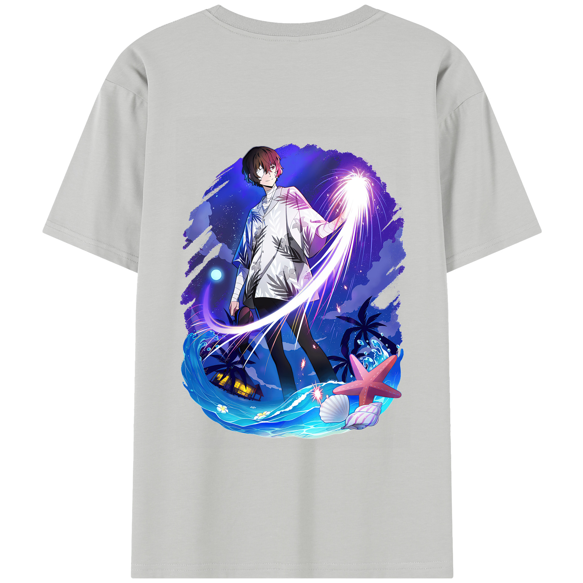（画像用） 文豪ストレイドッグス Bungo Stray Dogs レディース半袖Tシャツ(バックプリント)