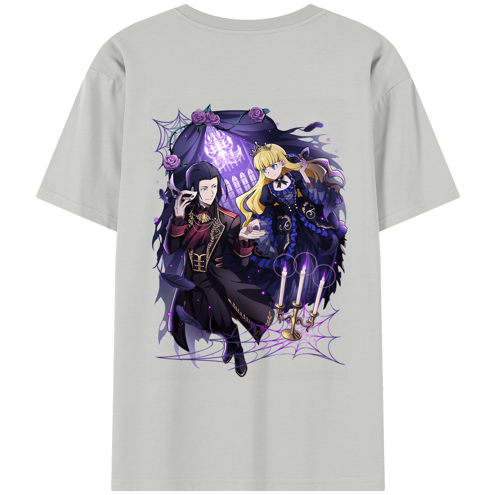 （画像用） 文豪ストレイドッグス Bungo Stray Dogs レディース半袖Tシャツ(バックプリント)