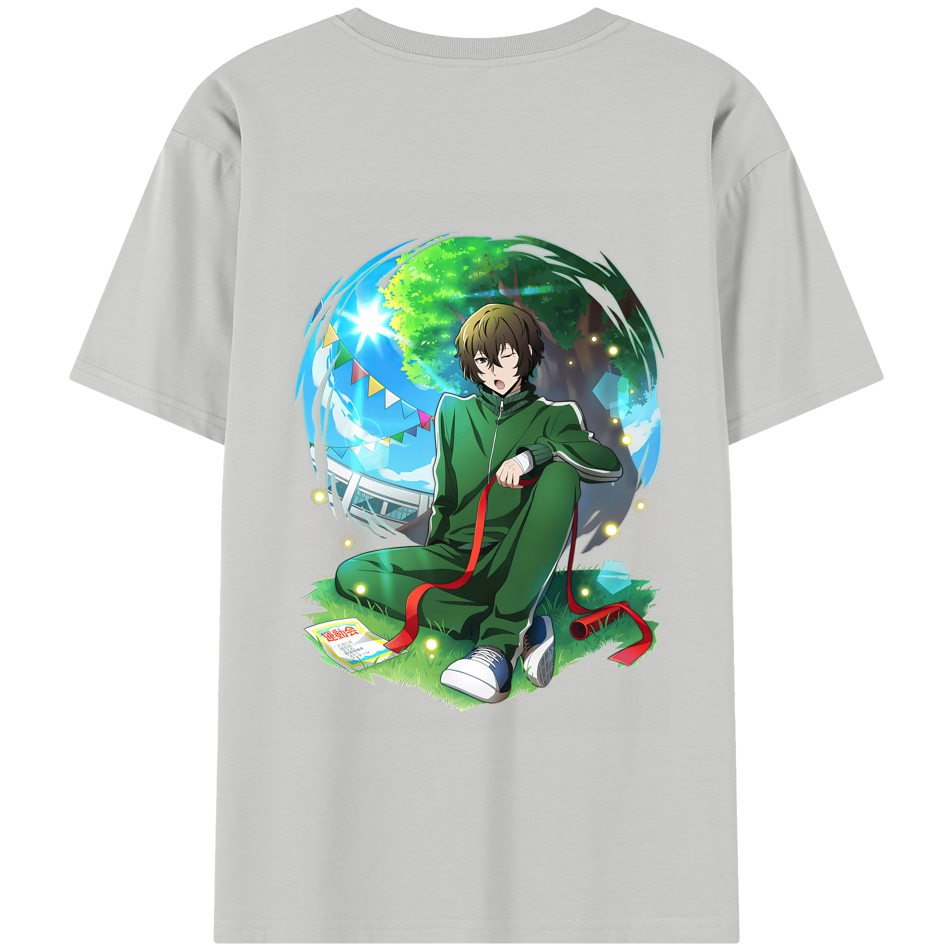 （画像用） 文豪ストレイドッグス Bungo Stray Dogs レディース半袖Tシャツ(バックプリント)
