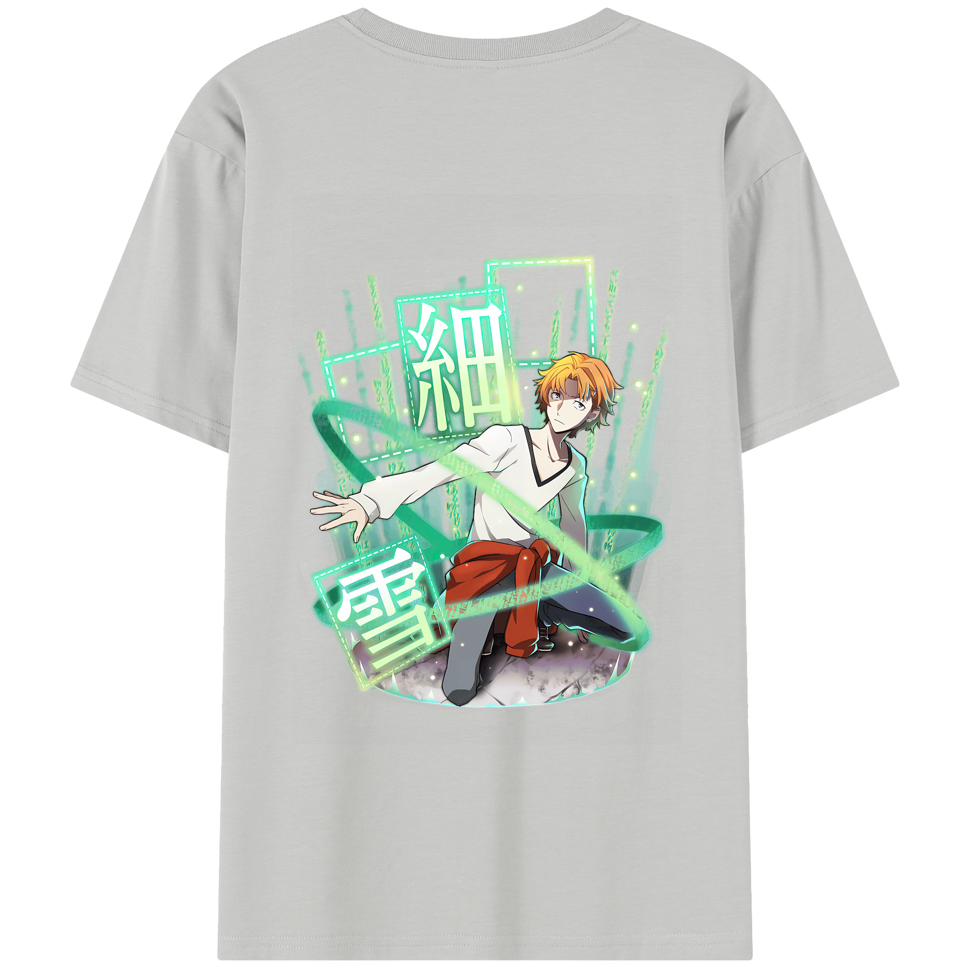 （画像用） 文豪ストレイドッグス Bungo Stray Dogs レディース半袖Tシャツ(バックプリント)