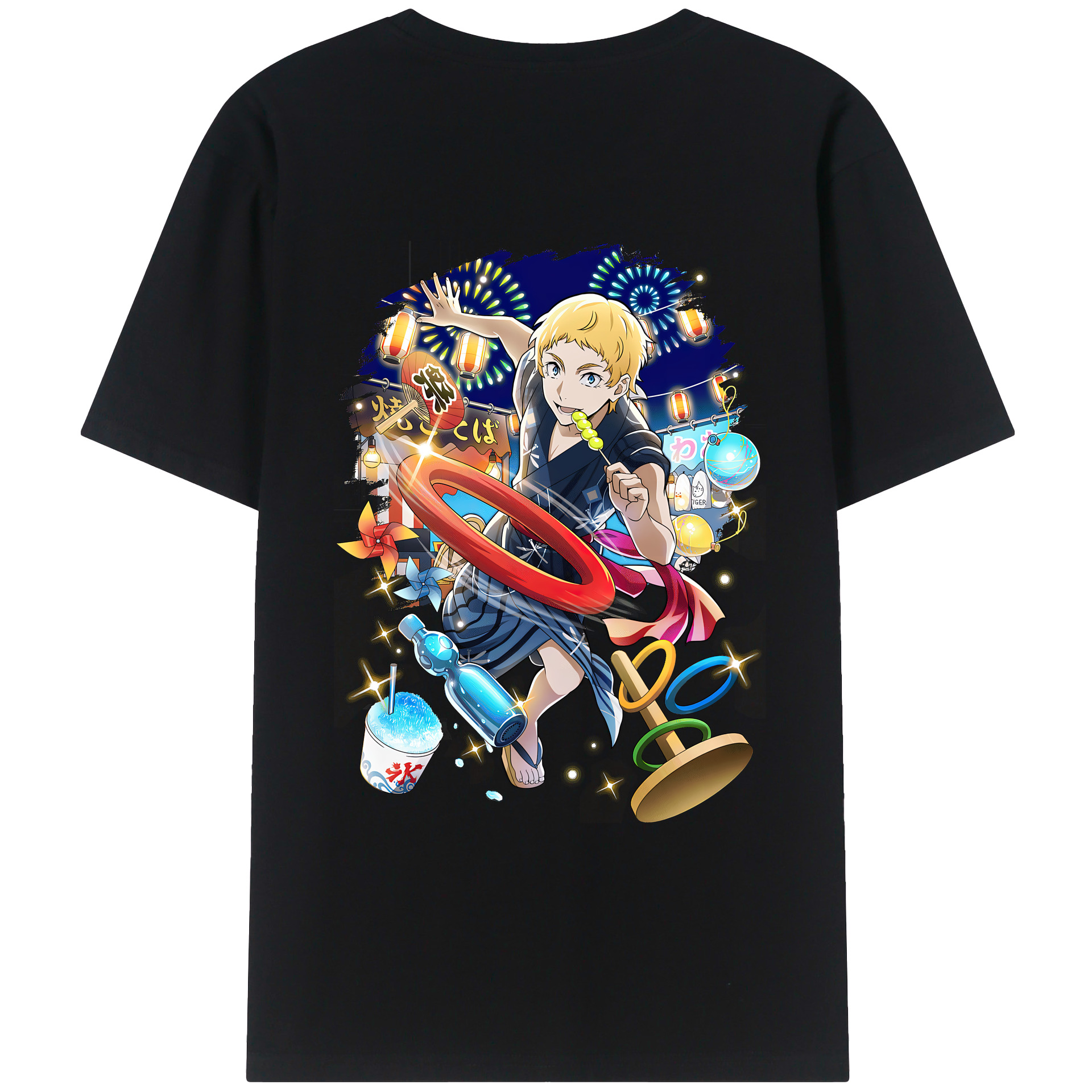 （画像用） 文豪ストレイドッグス Bungo Stray Dogs レディース半袖Tシャツ(バックプリント)