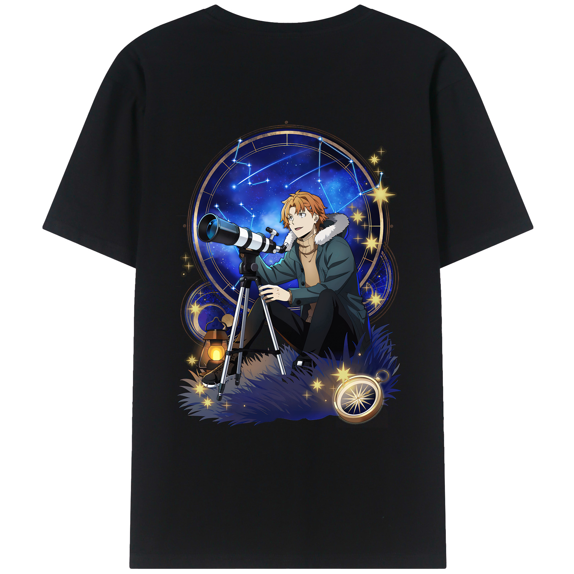 （画像用） 文豪ストレイドッグス Bungo Stray Dogs レディース半袖Tシャツ(バックプリント)