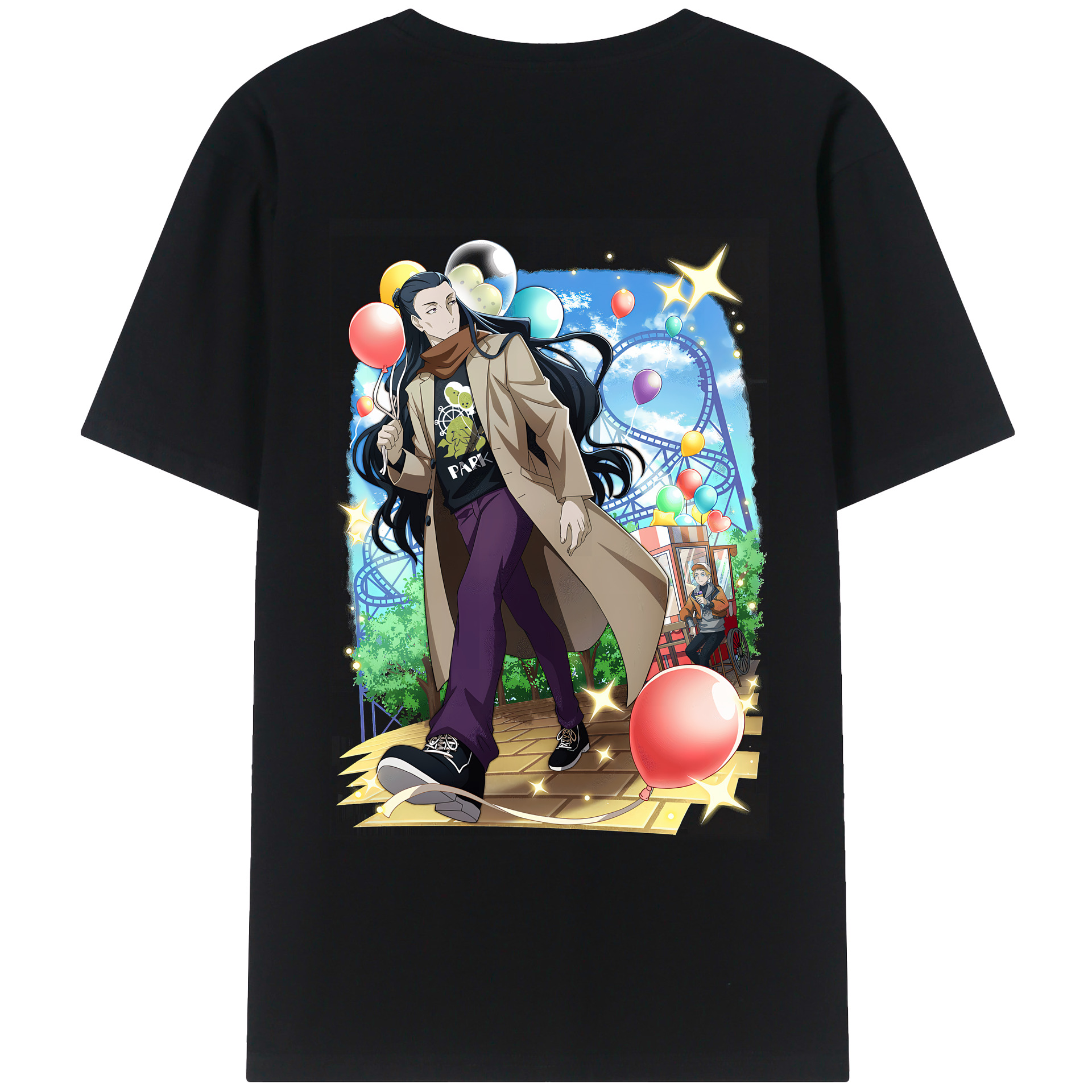 （画像用） 文豪ストレイドッグス Bungo Stray Dogs レディース半袖Tシャツ(バックプリント)