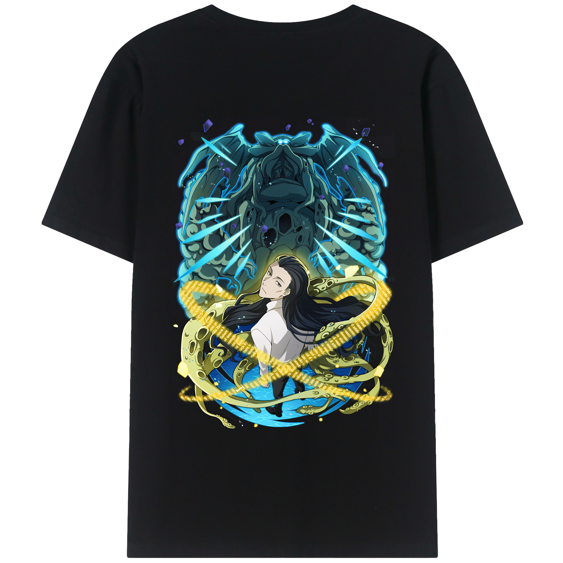 （画像用） 文豪ストレイドッグス Bungo Stray Dogs レディース半袖Tシャツ(バックプリント)