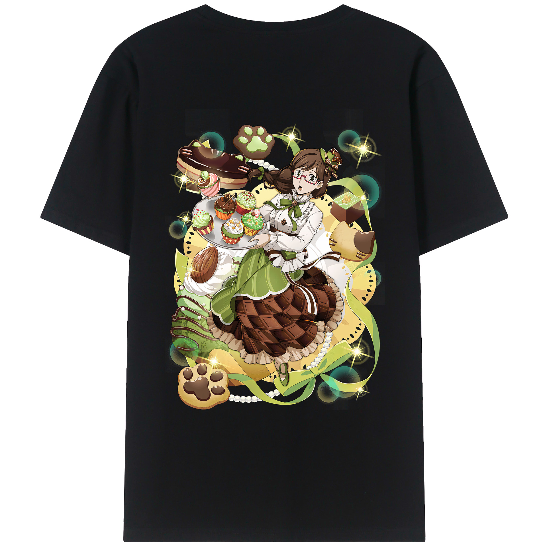 （画像用） 文豪ストレイドッグス Bungo Stray Dogs レディース半袖Tシャツ(バックプリント)