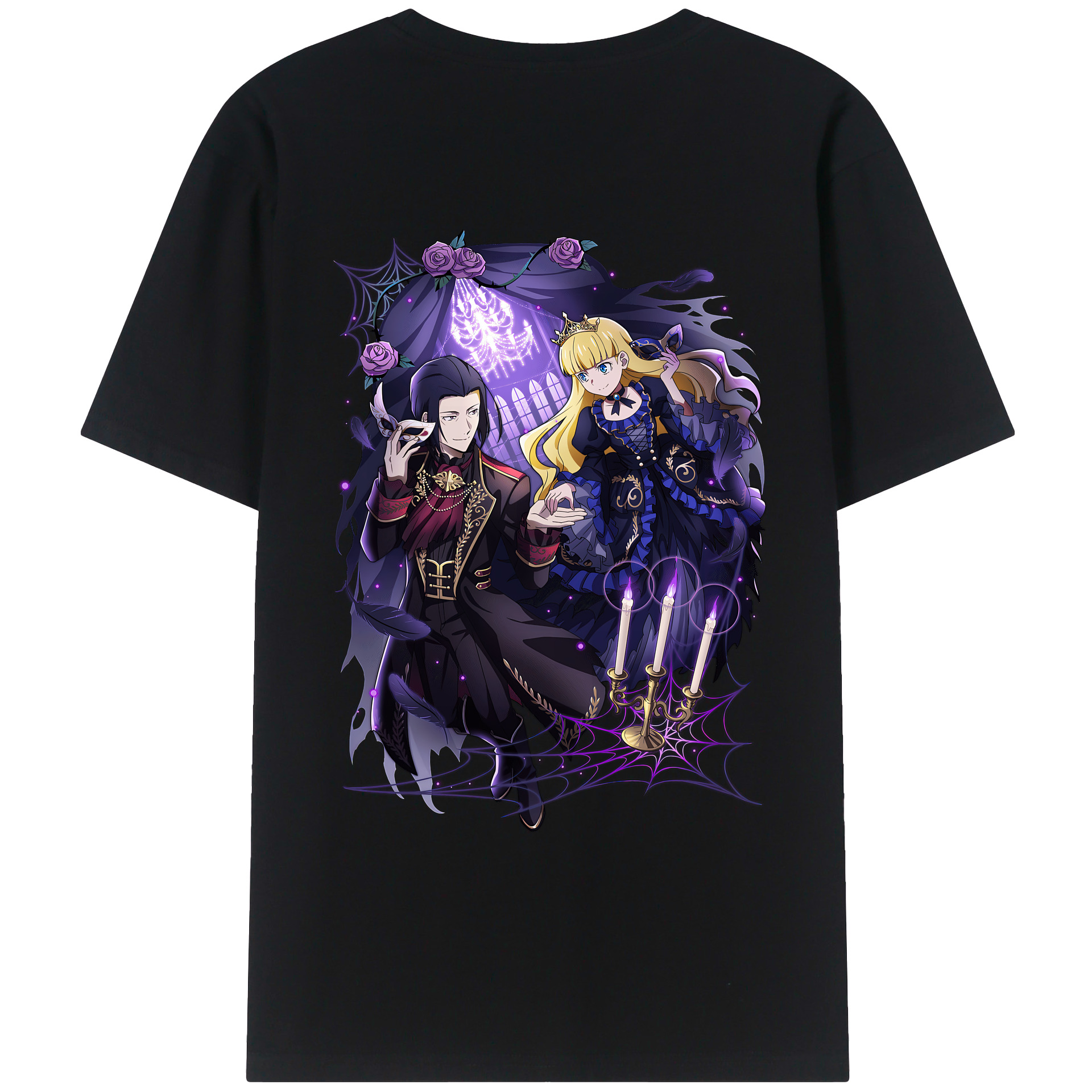 （画像用） 文豪ストレイドッグス Bungo Stray Dogs レディース半袖Tシャツ(バックプリント)