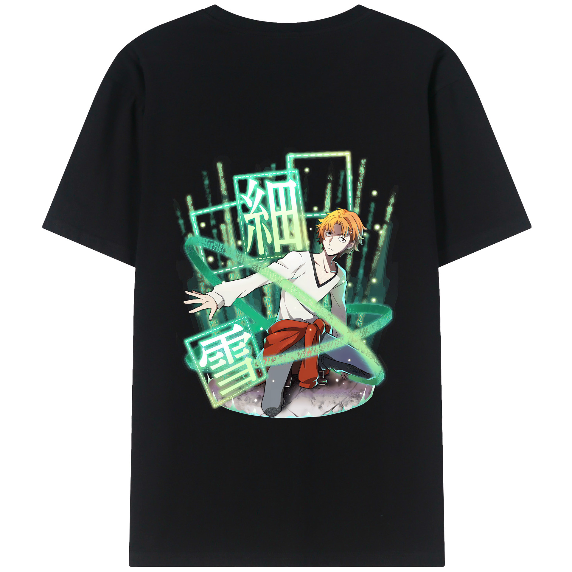 （画像用） 文豪ストレイドッグス Bungo Stray Dogs レディース半袖Tシャツ(バックプリント)