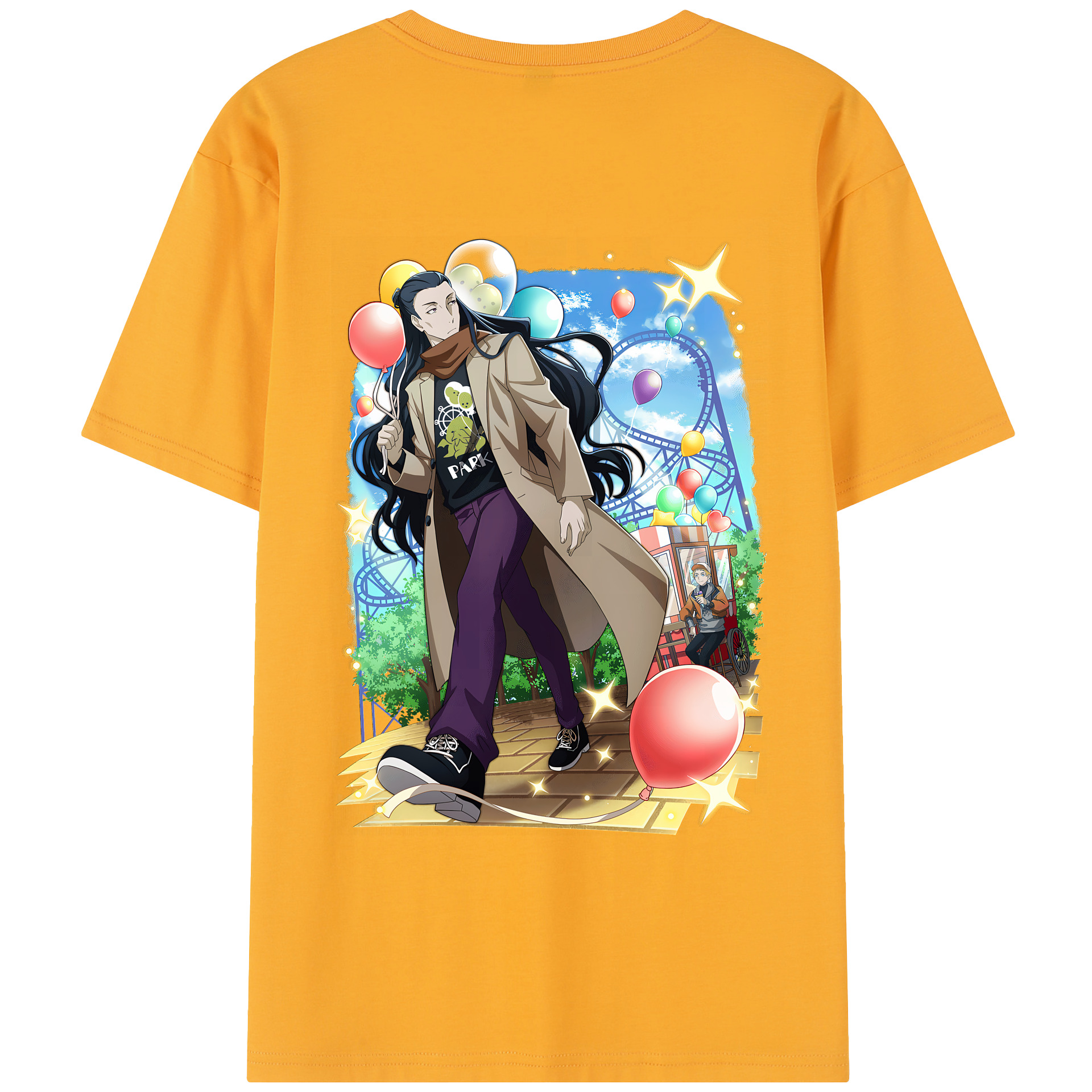 （画像用） 文豪ストレイドッグス Bungo Stray Dogs レディース半袖Tシャツ(バックプリント)