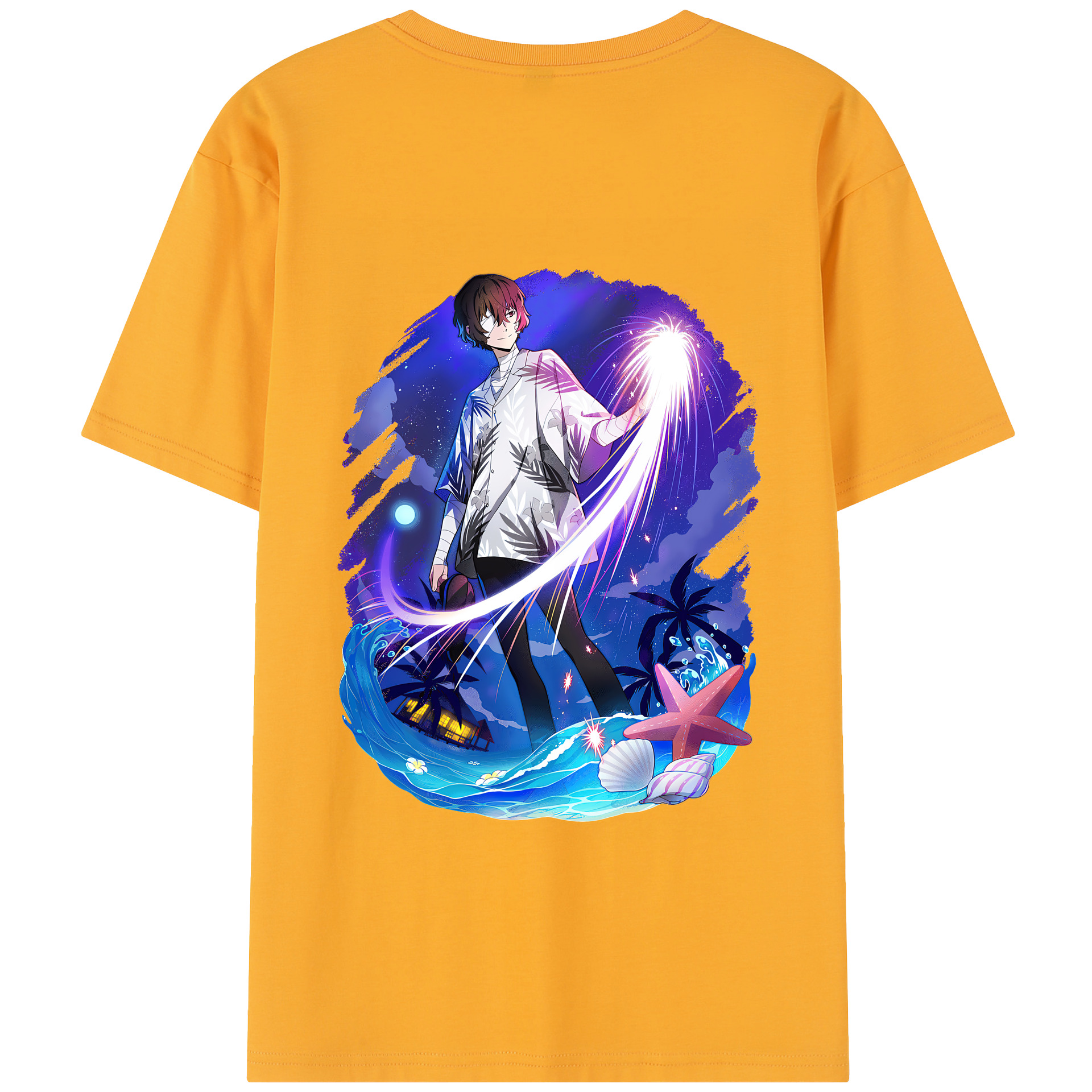 （画像用） 文豪ストレイドッグス Bungo Stray Dogs レディース半袖Tシャツ(バックプリント)