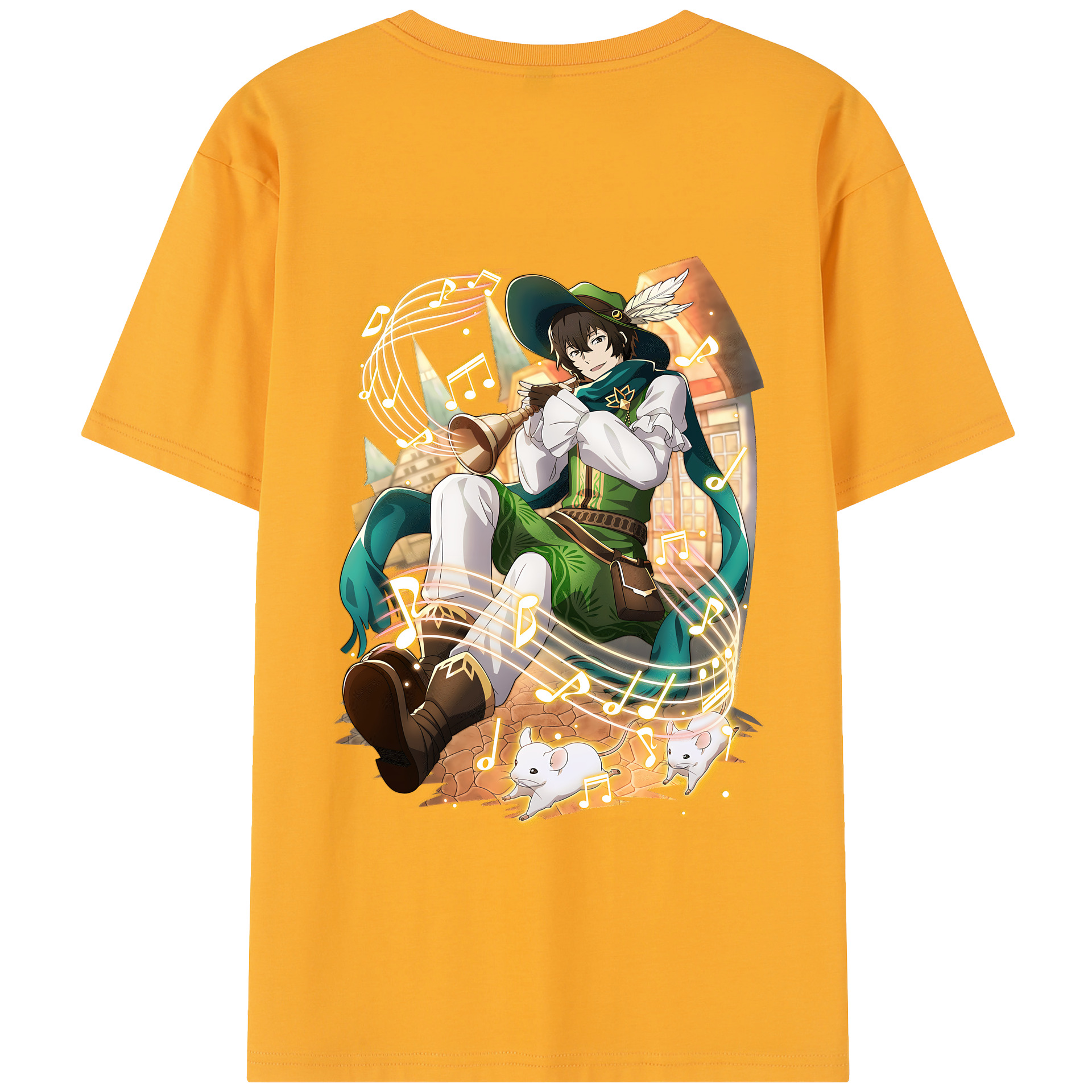 （画像用） 文豪ストレイドッグス Bungo Stray Dogs レディース半袖Tシャツ(バックプリント)