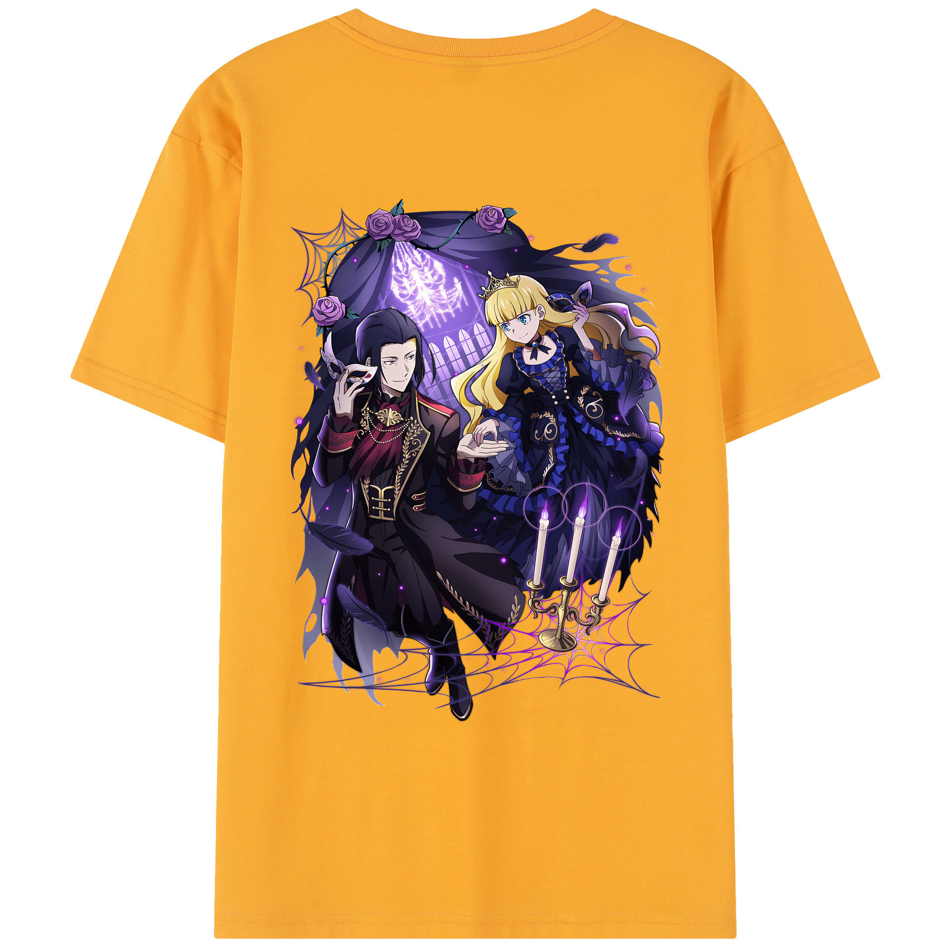 （画像用） 文豪ストレイドッグス Bungo Stray Dogs レディース半袖Tシャツ(バックプリント)