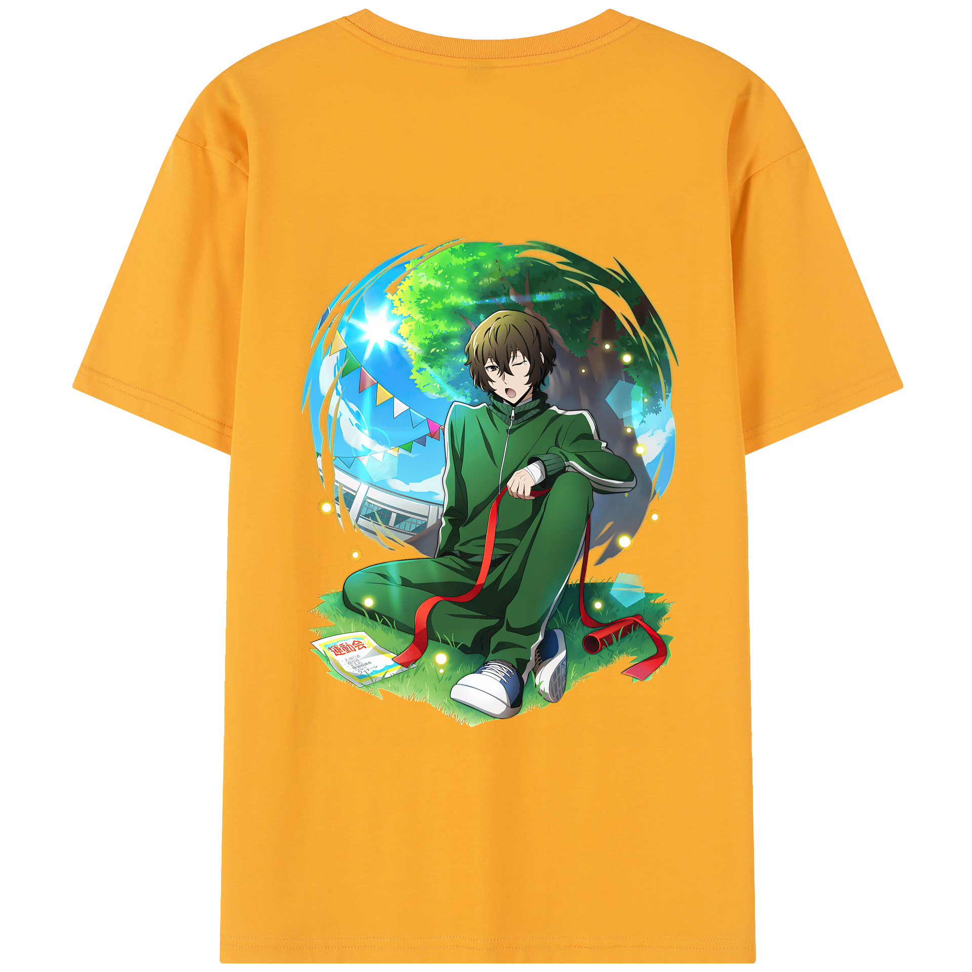 （画像用） 文豪ストレイドッグス Bungo Stray Dogs レディース半袖Tシャツ(バックプリント)