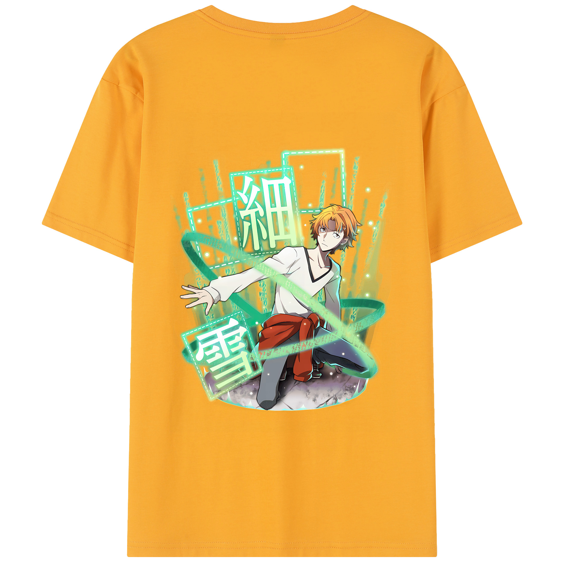 （画像用） 文豪ストレイドッグス Bungo Stray Dogs レディース半袖Tシャツ(バックプリント)