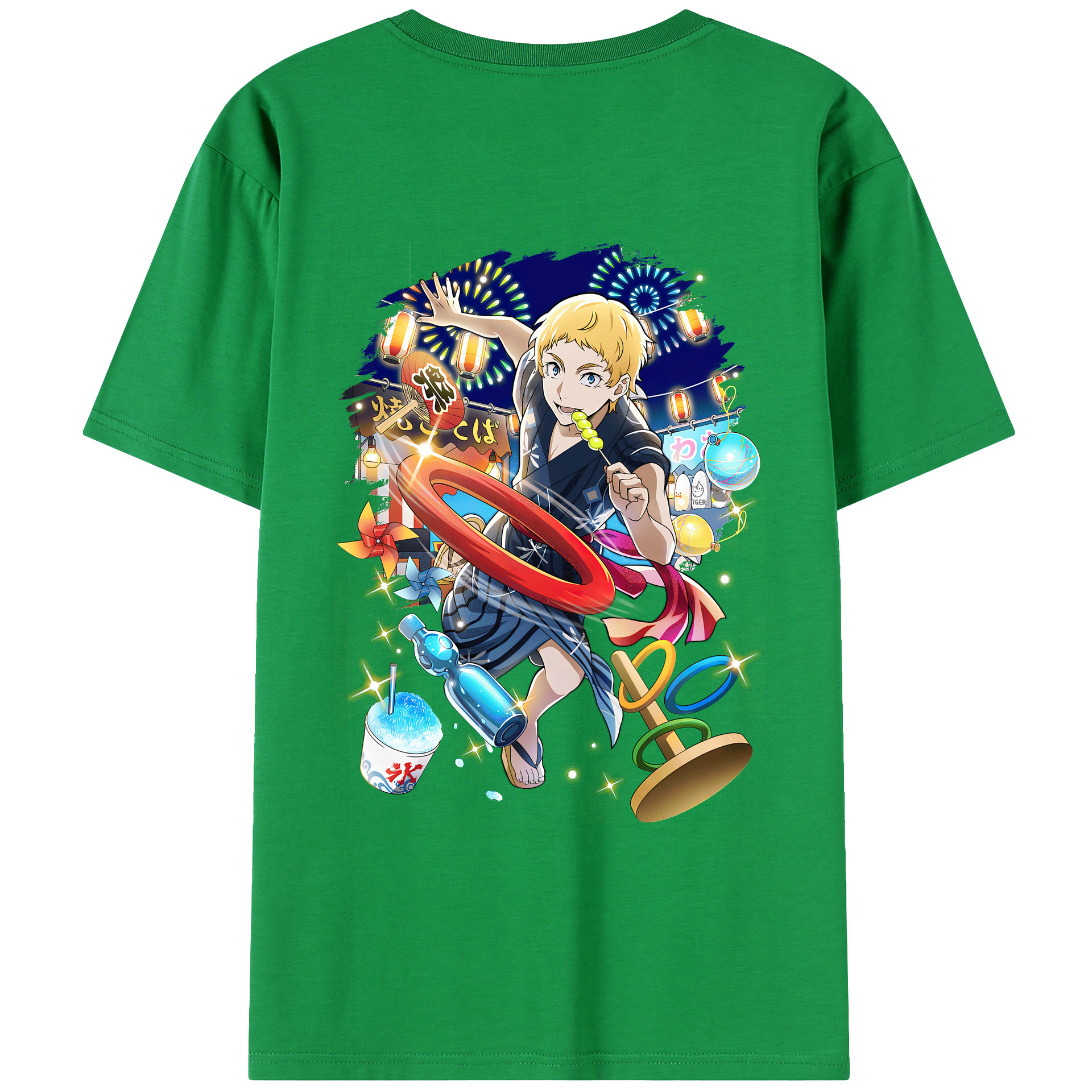 （画像用） 文豪ストレイドッグス Bungo Stray Dogs レディース半袖Tシャツ(バックプリント)