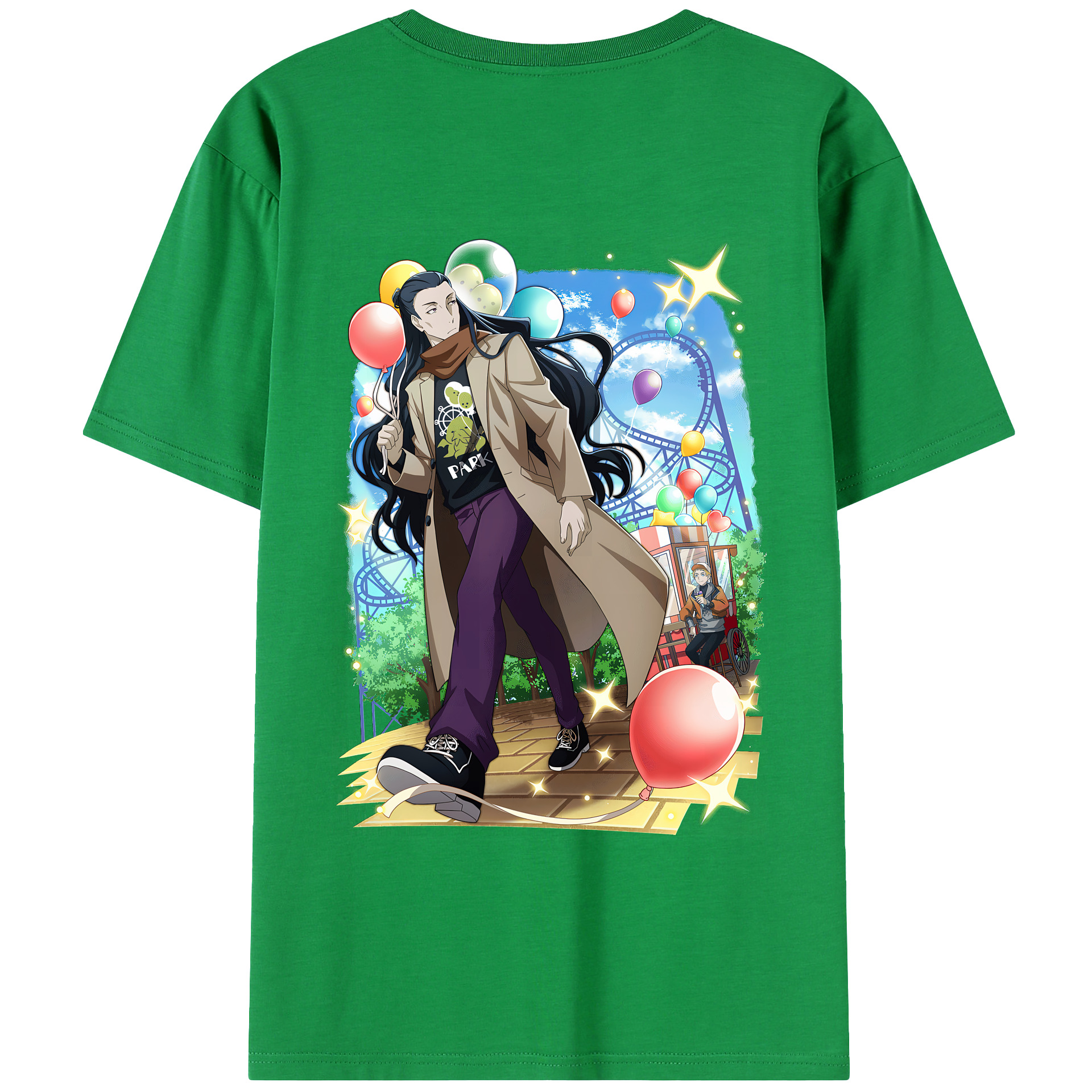 （画像用） 文豪ストレイドッグス Bungo Stray Dogs レディース半袖Tシャツ(バックプリント)