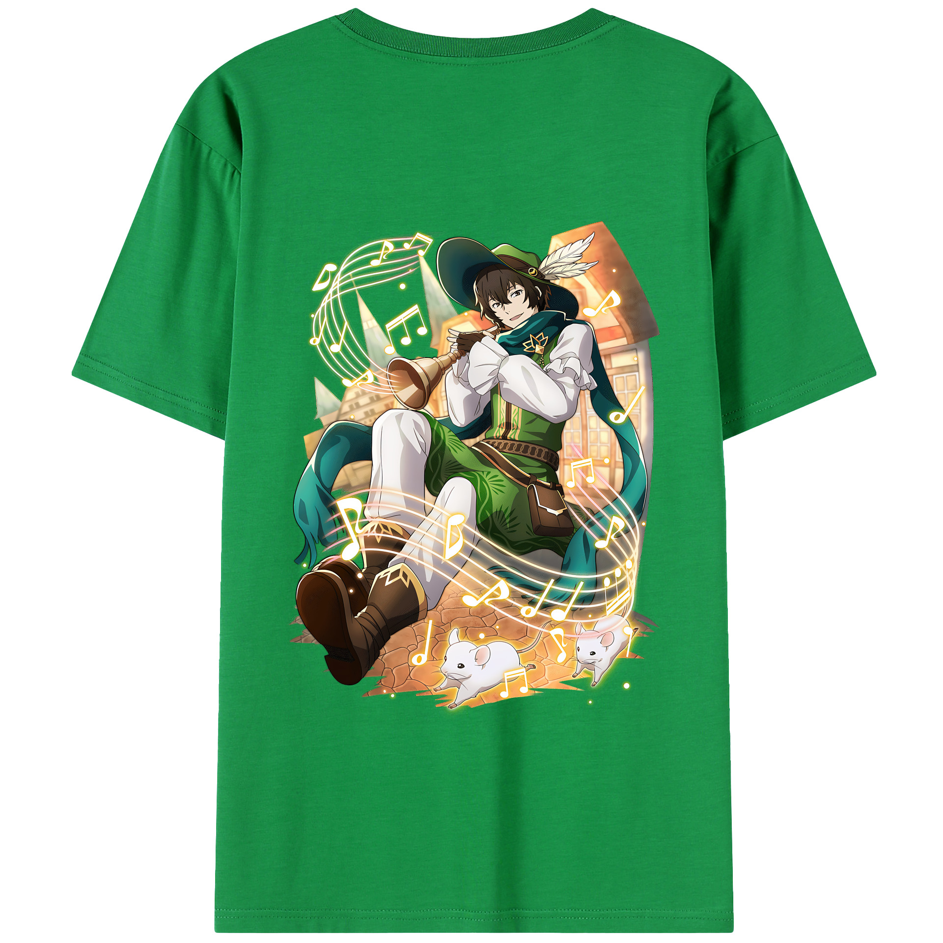 （画像用） 文豪ストレイドッグス Bungo Stray Dogs レディース半袖Tシャツ(バックプリント)