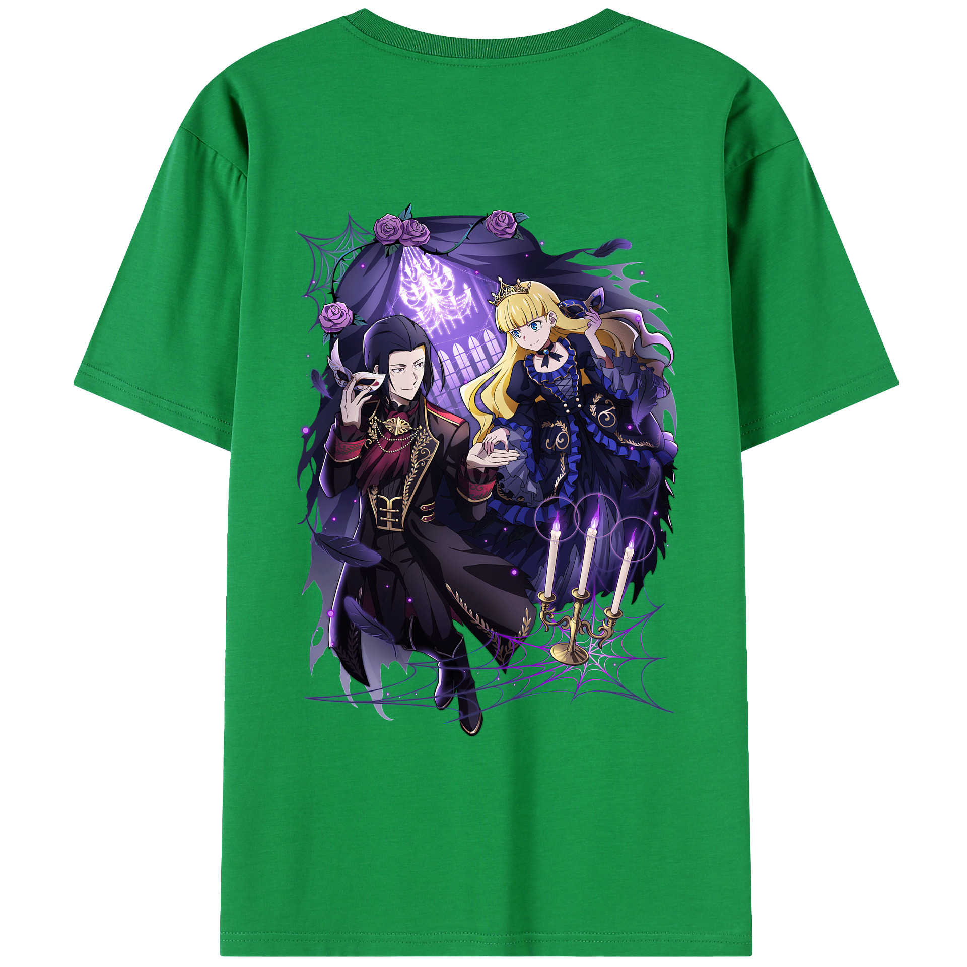 （画像用） 文豪ストレイドッグス Bungo Stray Dogs レディース半袖Tシャツ(バックプリント)
