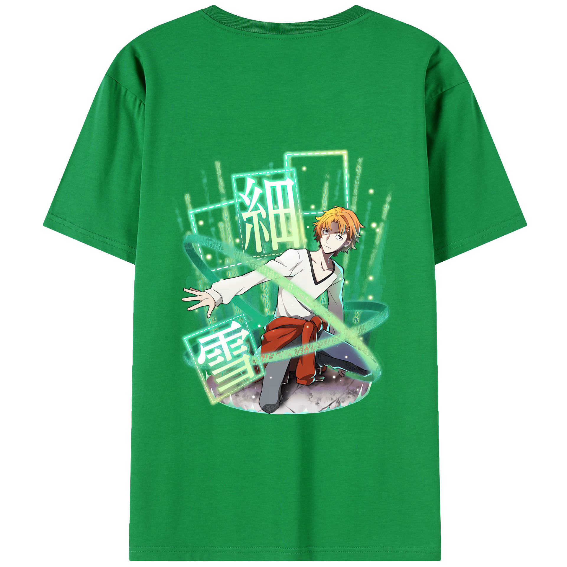 （画像用） 文豪ストレイドッグス Bungo Stray Dogs レディース半袖Tシャツ(バックプリント)
