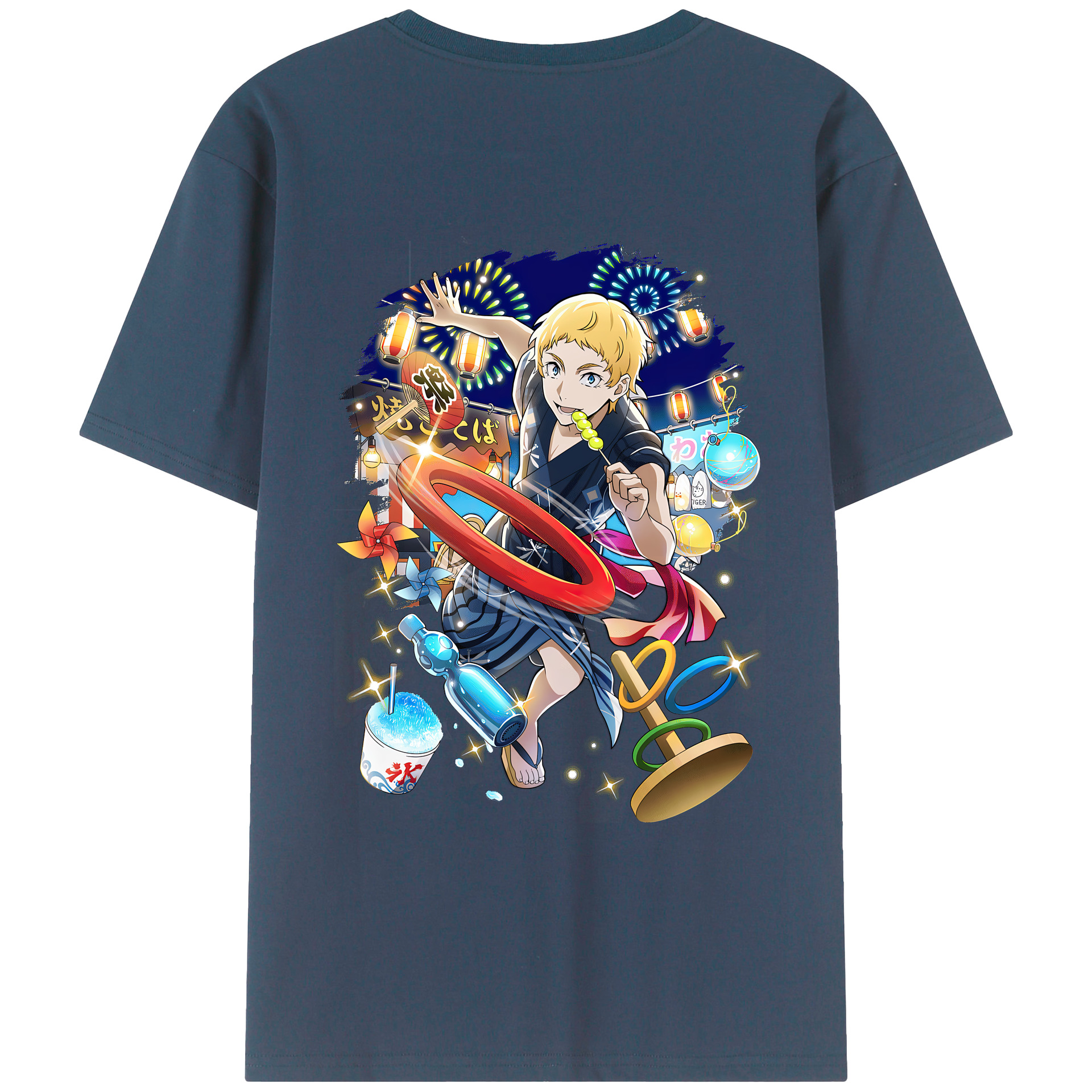 （画像用） 文豪ストレイドッグス Bungo Stray Dogs レディース半袖Tシャツ(バックプリント)