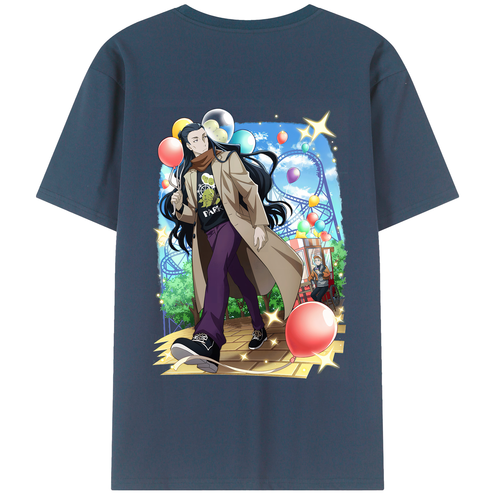 （画像用） 文豪ストレイドッグス Bungo Stray Dogs レディース半袖Tシャツ(バックプリント)