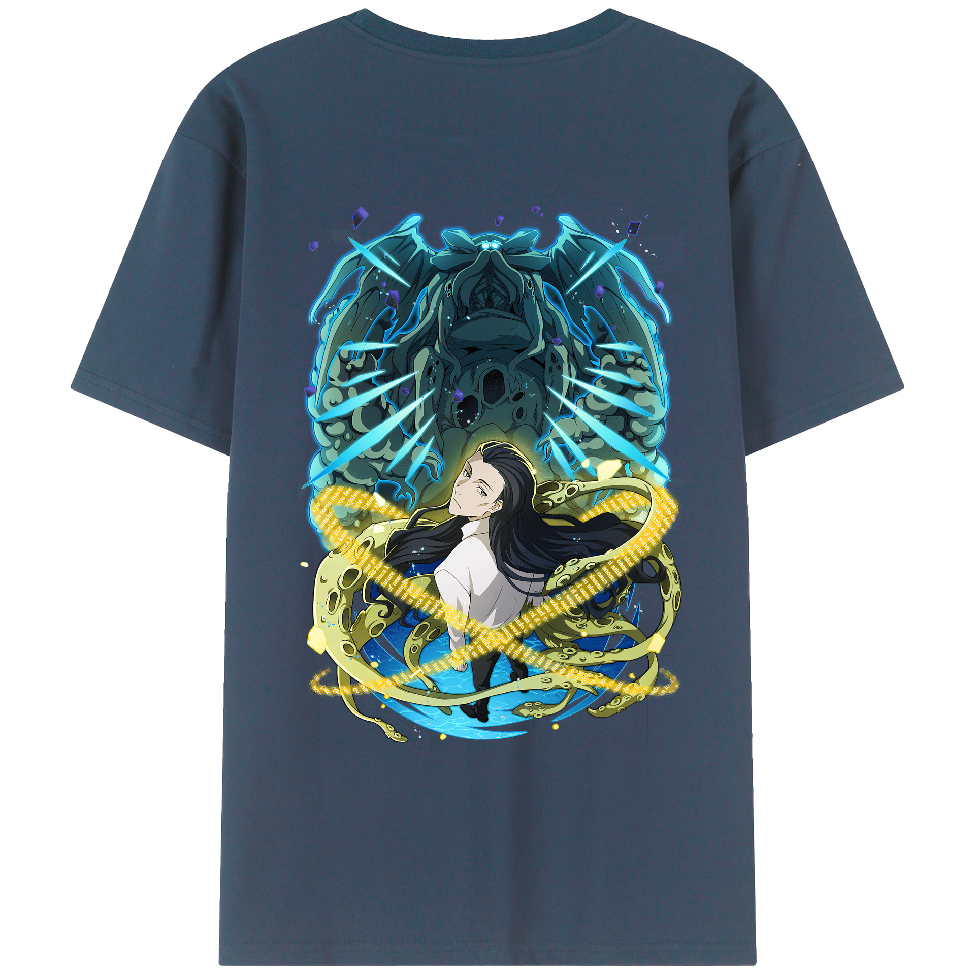 （画像用） 文豪ストレイドッグス Bungo Stray Dogs レディース半袖Tシャツ(バックプリント)