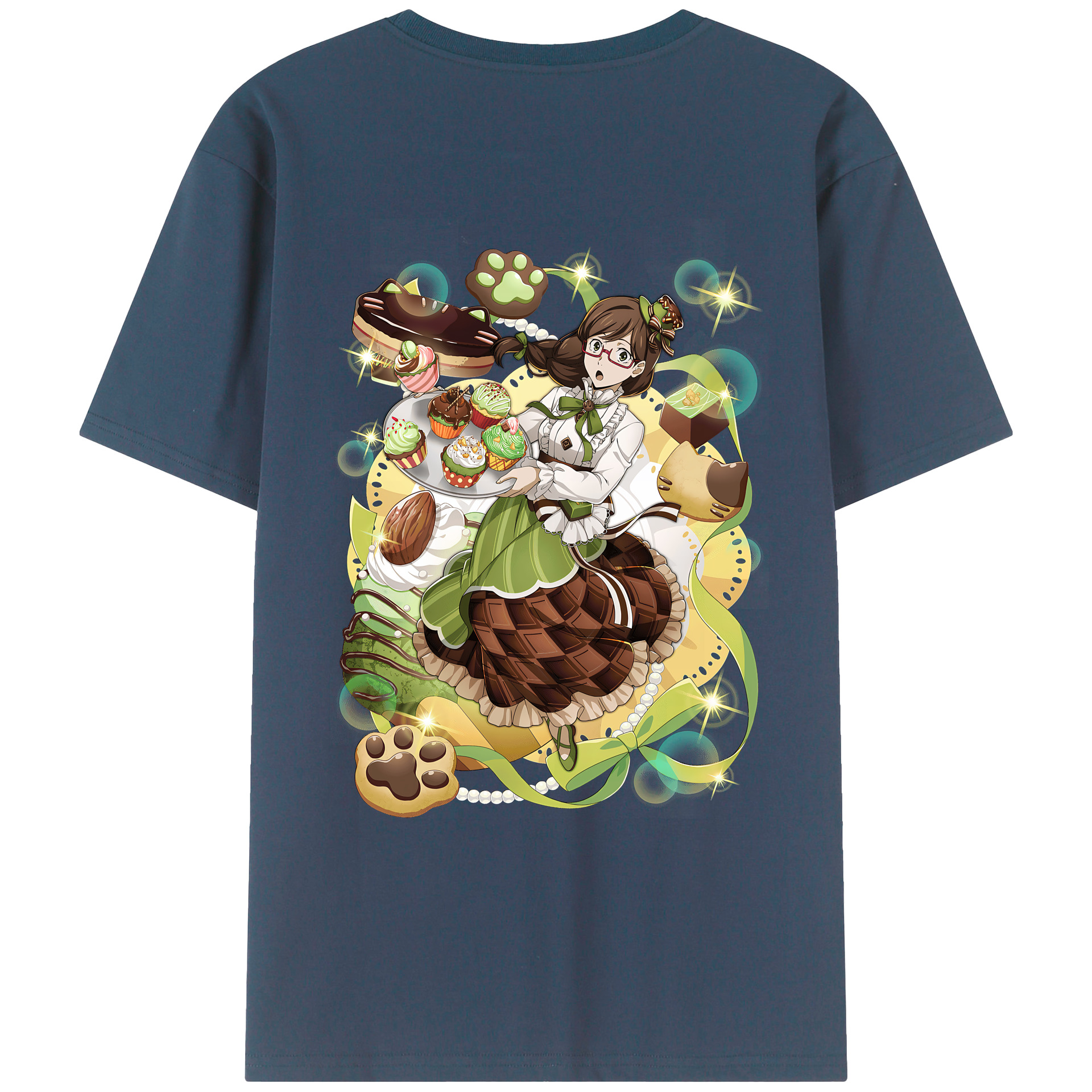 （画像用） 文豪ストレイドッグス Bungo Stray Dogs レディース半袖Tシャツ(バックプリント)