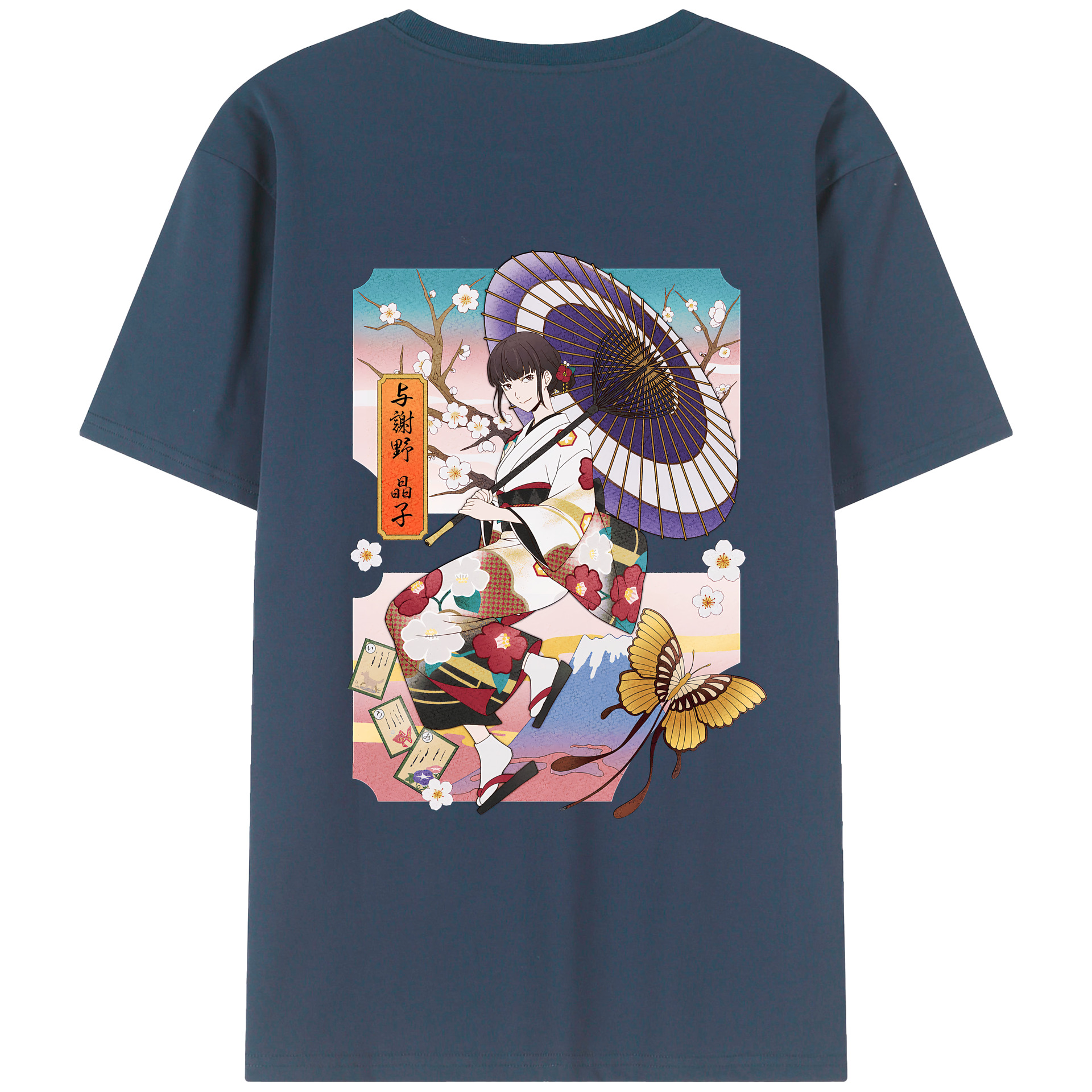 （画像用） 文豪ストレイドッグス Bungo Stray Dogs レディース半袖Tシャツ(バックプリント)