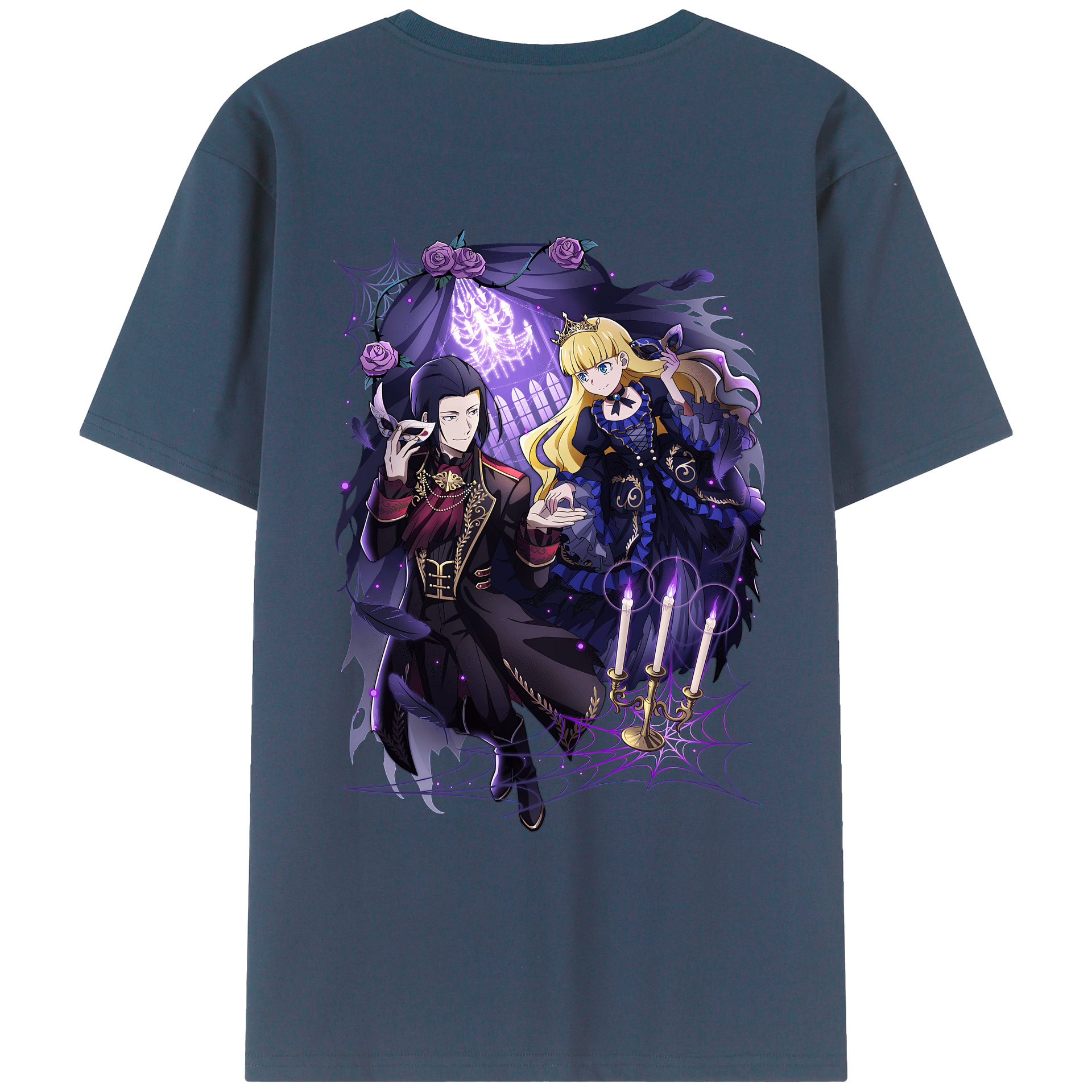 （画像用） 文豪ストレイドッグス Bungo Stray Dogs レディース半袖Tシャツ(バックプリント)