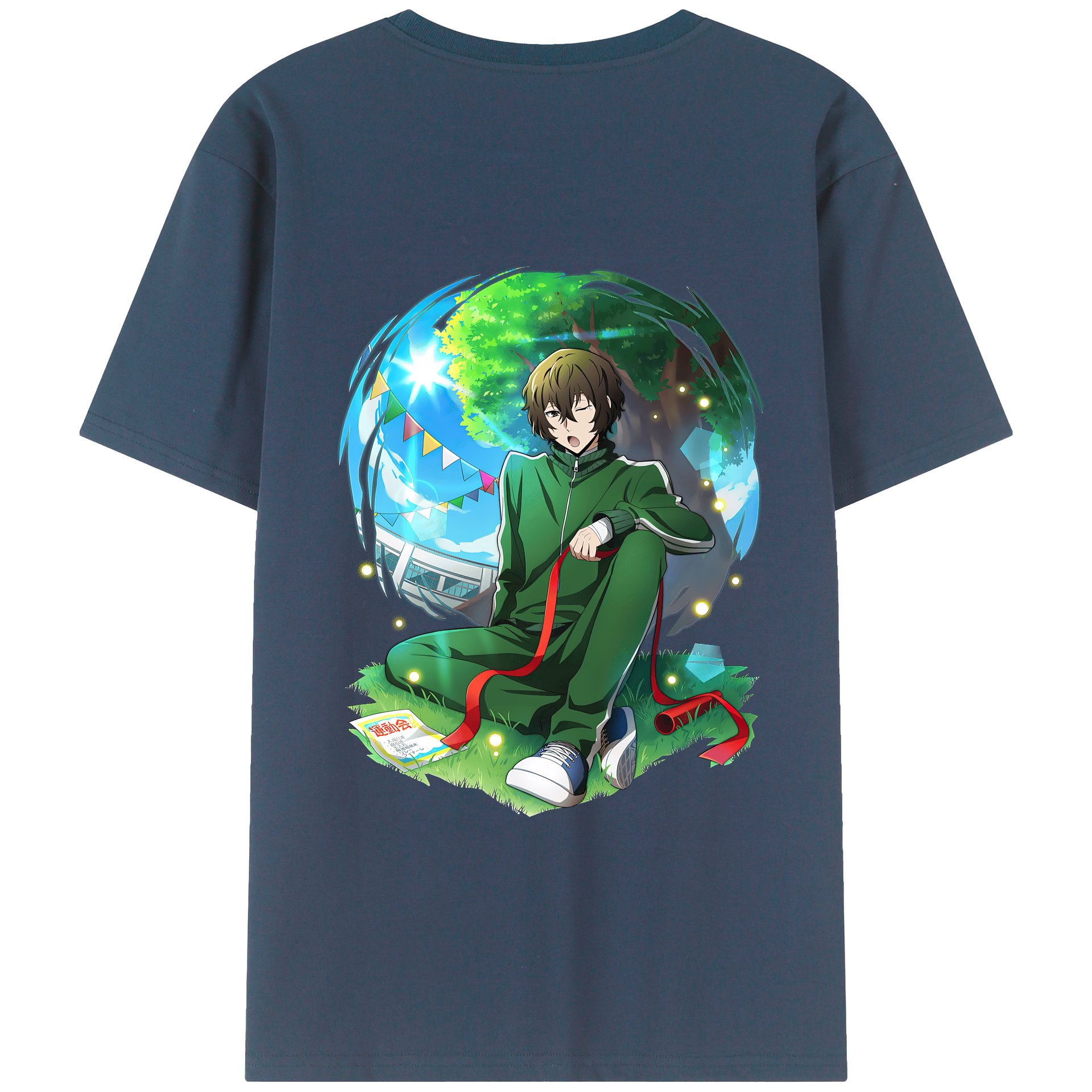 （画像用） 文豪ストレイドッグス Bungo Stray Dogs レディース半袖Tシャツ(バックプリント)