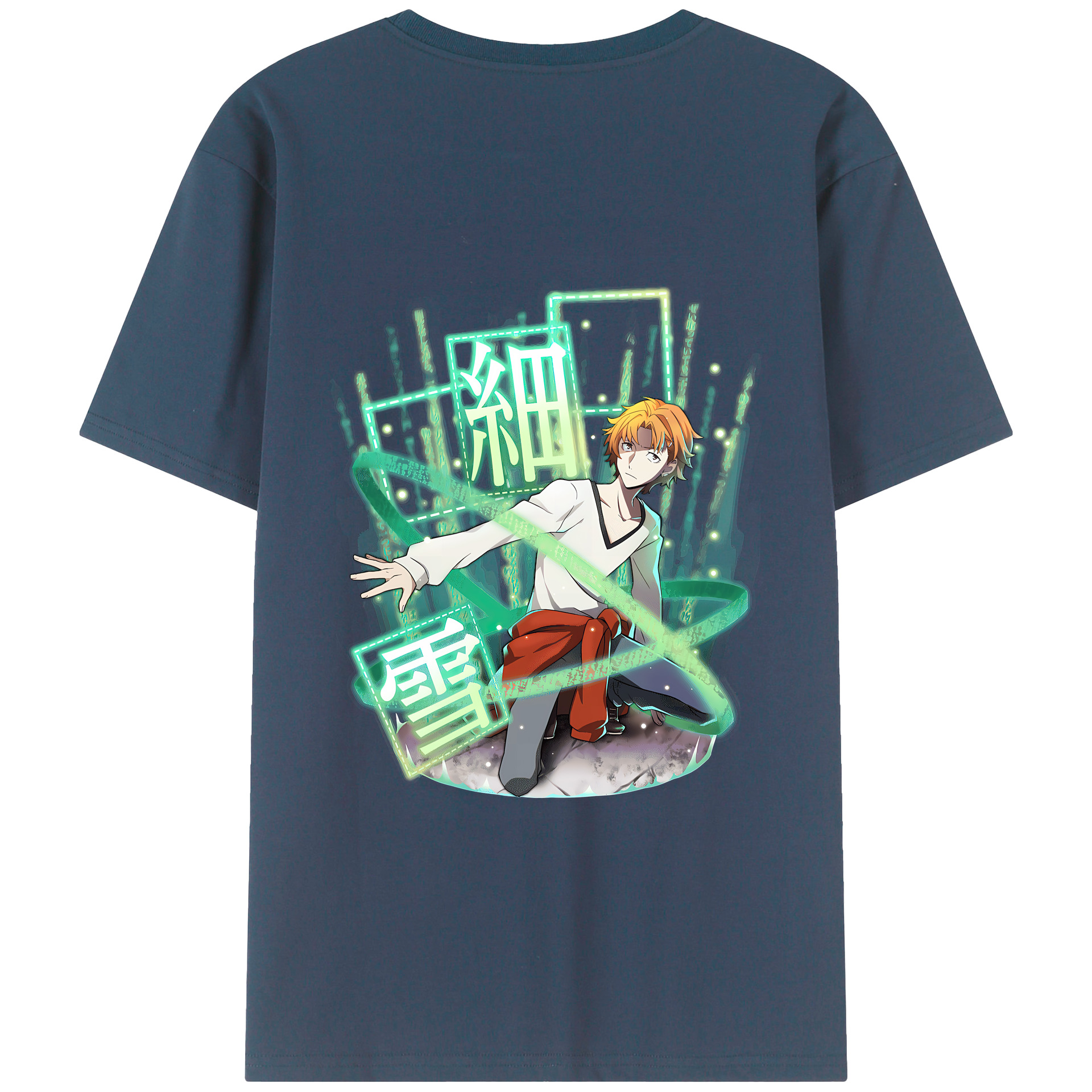 （画像用） 文豪ストレイドッグス Bungo Stray Dogs レディース半袖Tシャツ(バックプリント)