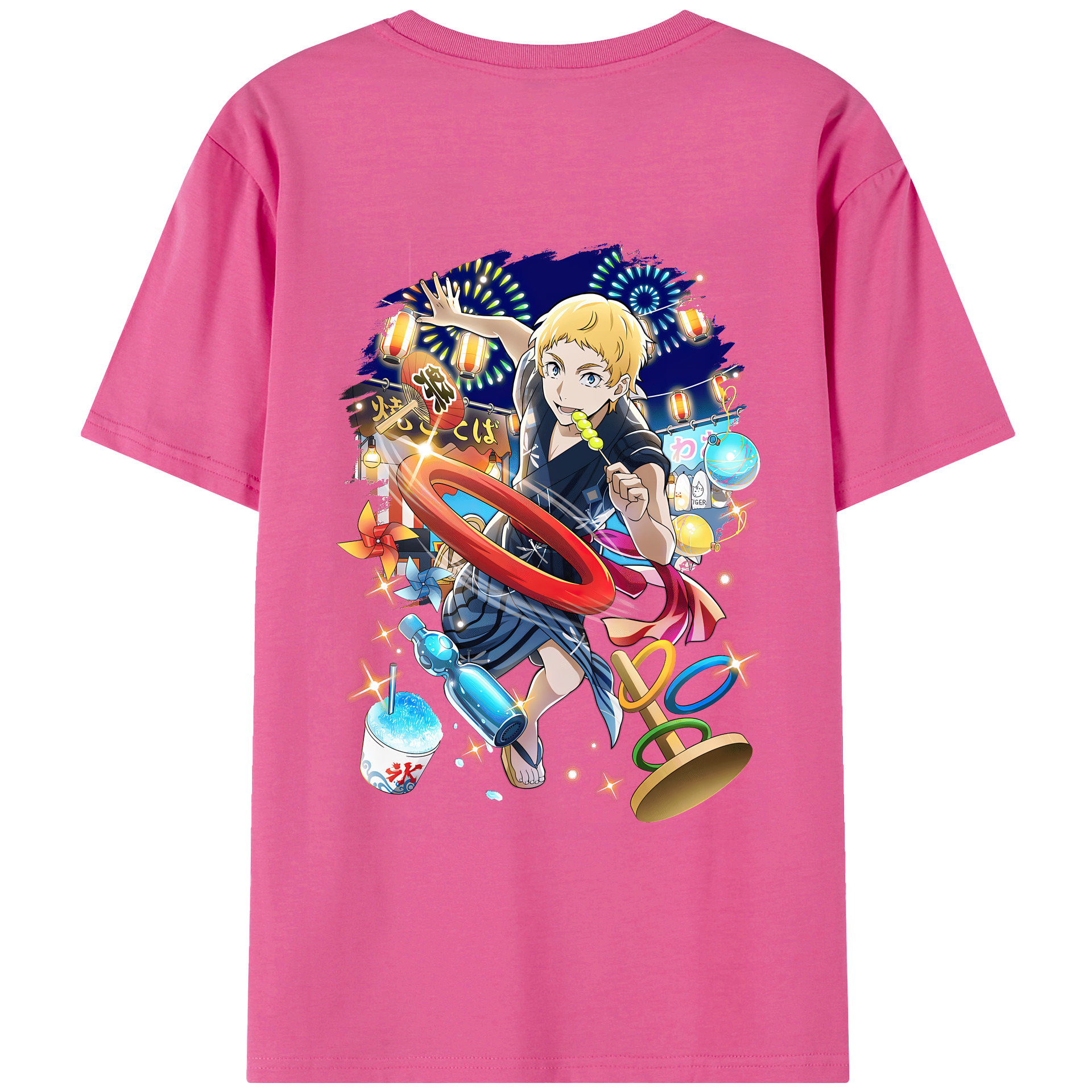 （画像用） 文豪ストレイドッグス Bungo Stray Dogs レディース半袖Tシャツ(バックプリント)