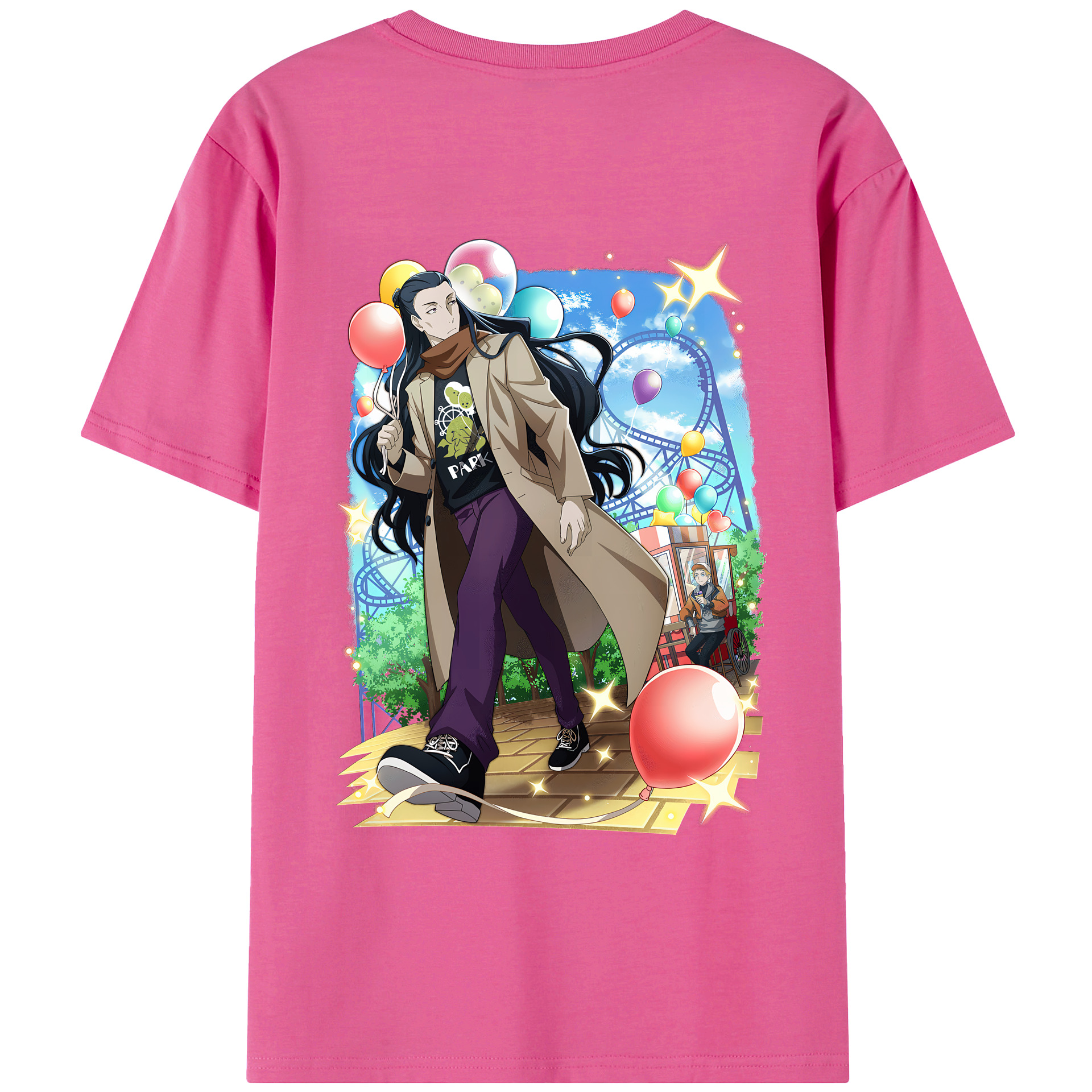 （画像用） 文豪ストレイドッグス Bungo Stray Dogs レディース半袖Tシャツ(バックプリント)