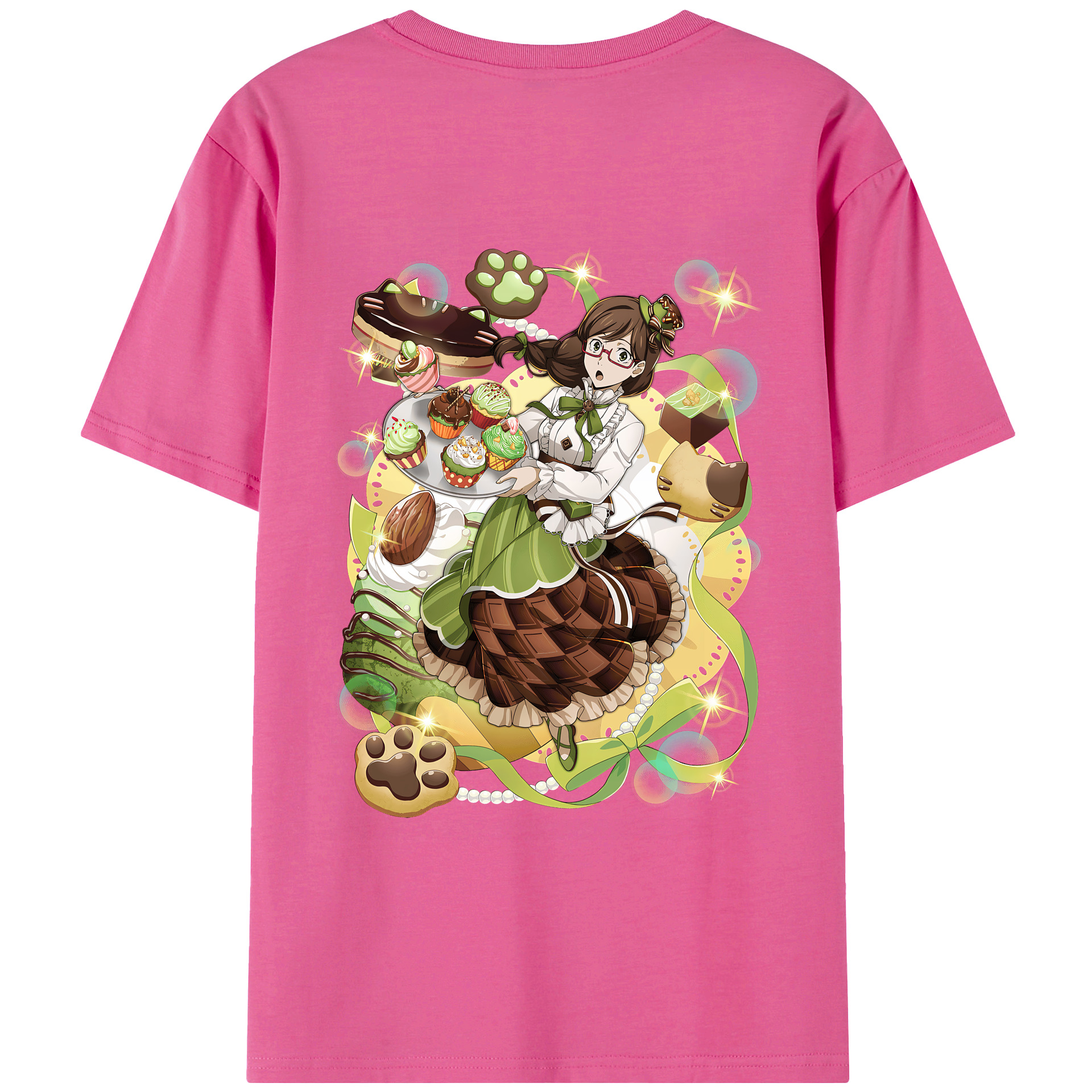 （画像用） 文豪ストレイドッグス Bungo Stray Dogs レディース半袖Tシャツ(バックプリント)