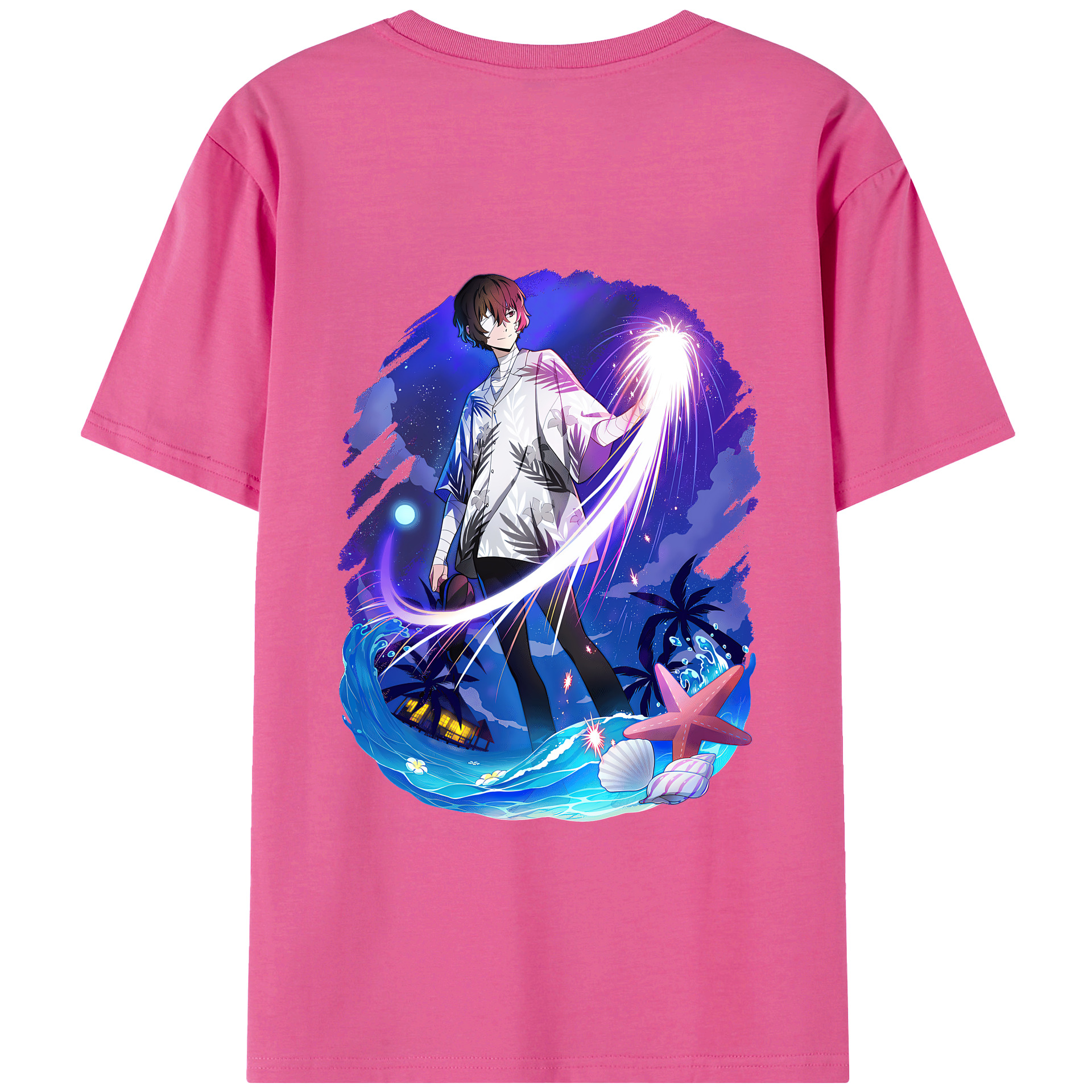 （画像用） 文豪ストレイドッグス Bungo Stray Dogs レディース半袖Tシャツ(バックプリント)