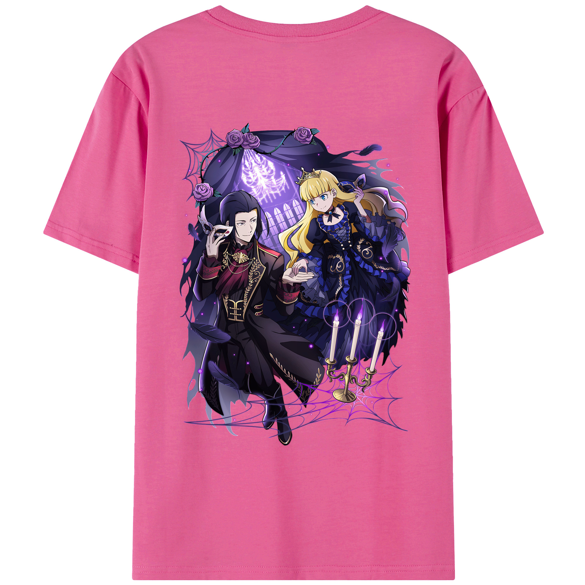 （画像用） 文豪ストレイドッグス Bungo Stray Dogs レディース半袖Tシャツ(バックプリント)