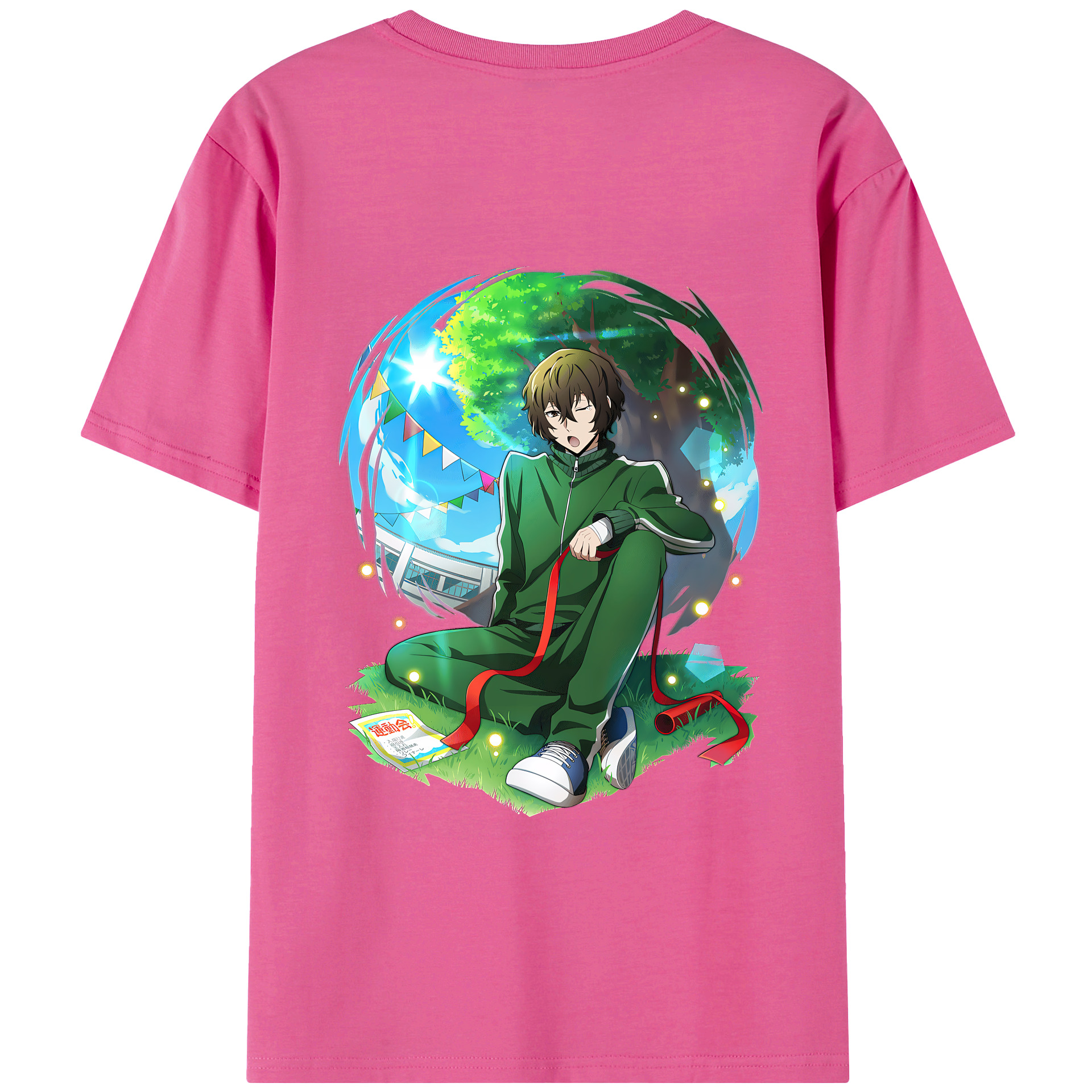 （画像用） 文豪ストレイドッグス Bungo Stray Dogs レディース半袖Tシャツ(バックプリント)