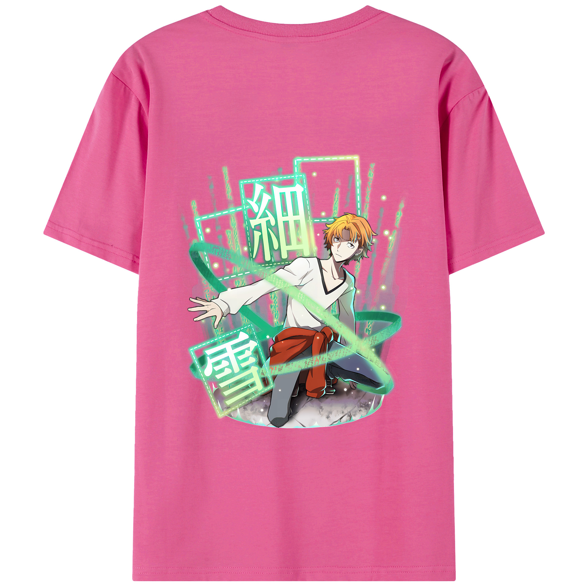 （画像用） 文豪ストレイドッグス Bungo Stray Dogs レディース半袖Tシャツ(バックプリント)